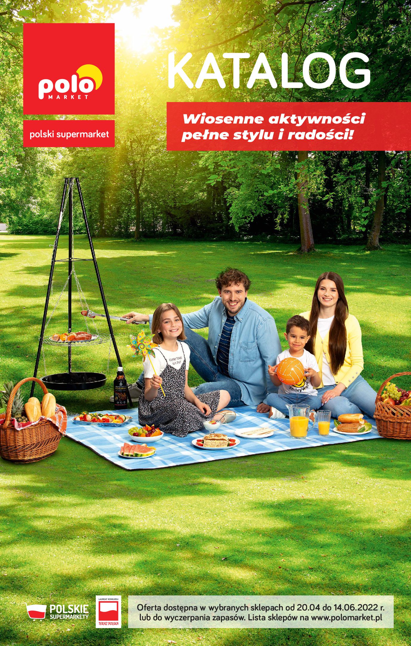 Gazetka Polomarket: Gazetka POLOmarket - katalog Wiosenne aktywności pełne stylu i radości! 2022-04-20 page-1