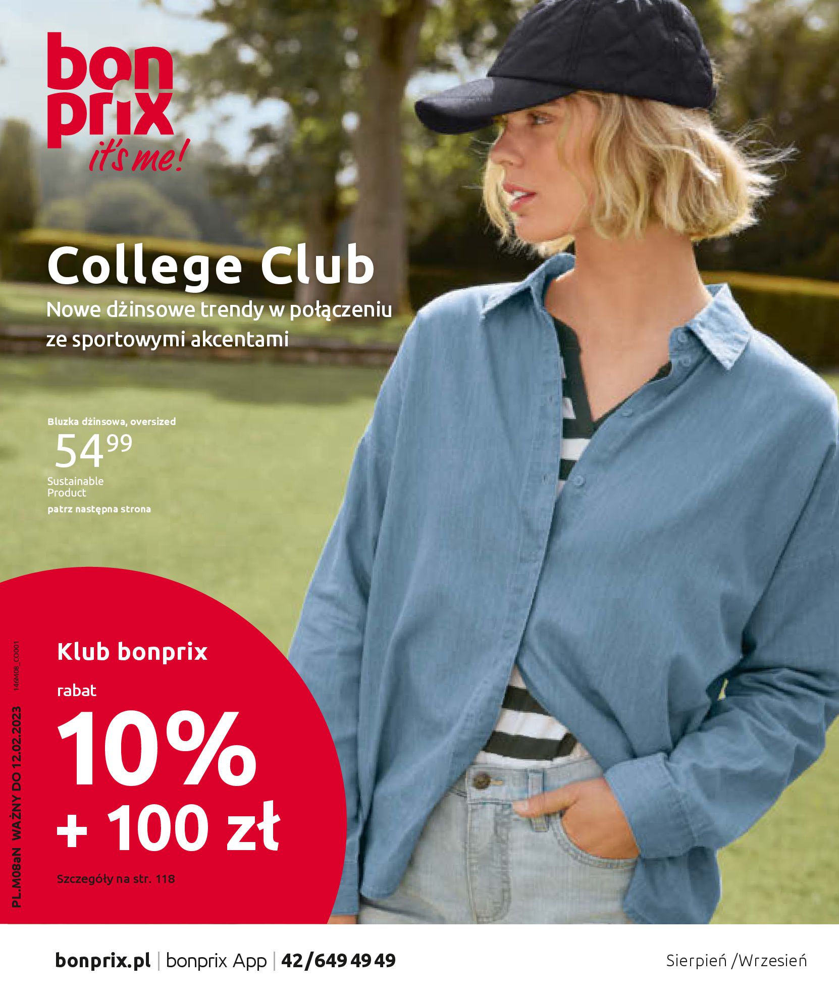 Gazetka Bonprix: Katalog Bonprix - College Club 2022-08-19 page-1