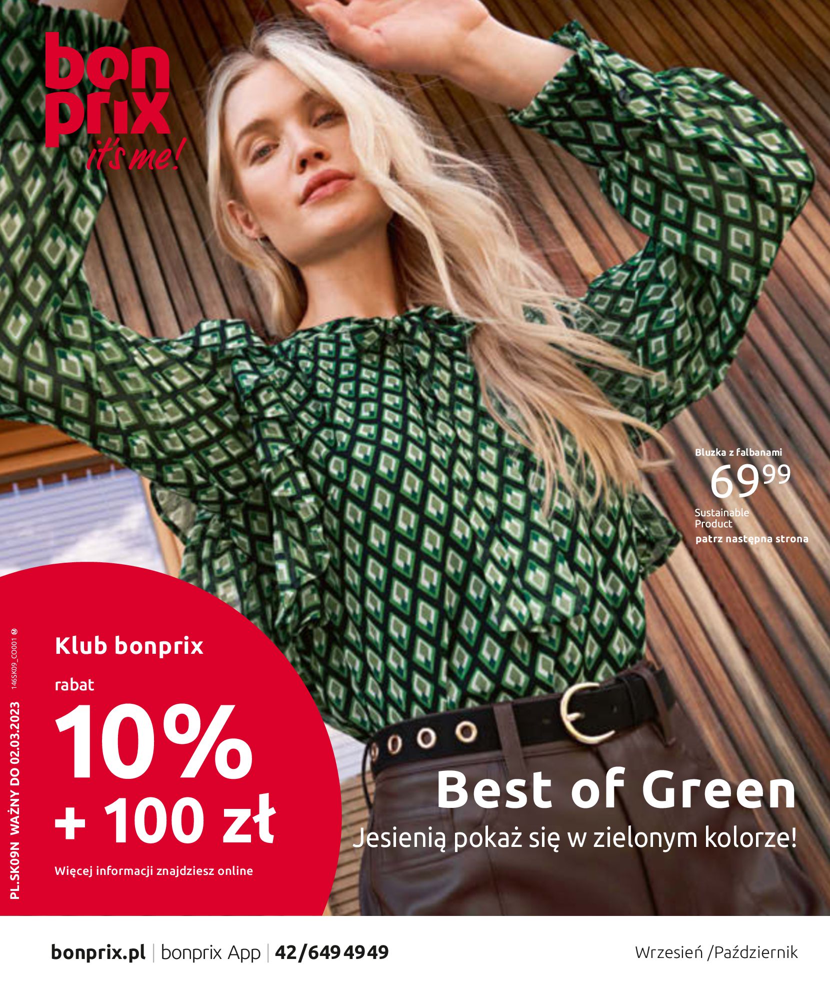 Gazetka Bonprix: Katalog Bonprix - Best of Green 2022-09-02 page-1