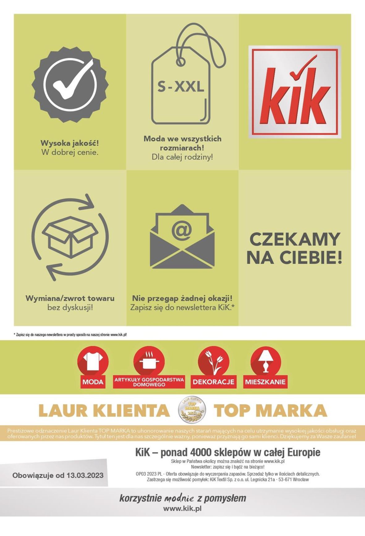 Gazetka KiK: Gazetka KiK -  Polowanie na wielkanocne okazje 2023-03-13 page-21