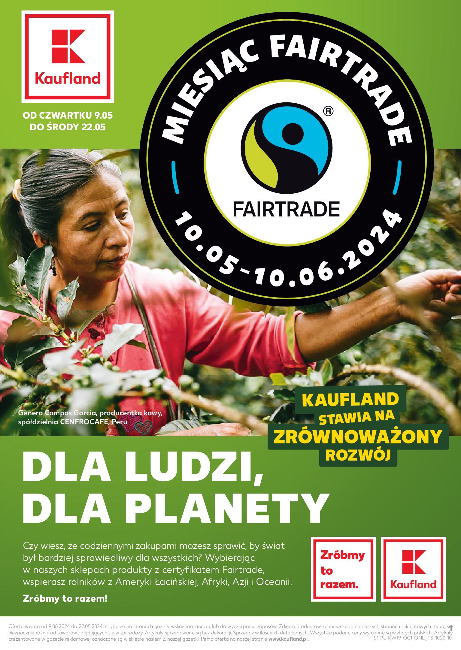 Gazetka Kaufland: Gazetka Kaufland - Fairtrade - 09.05.2024