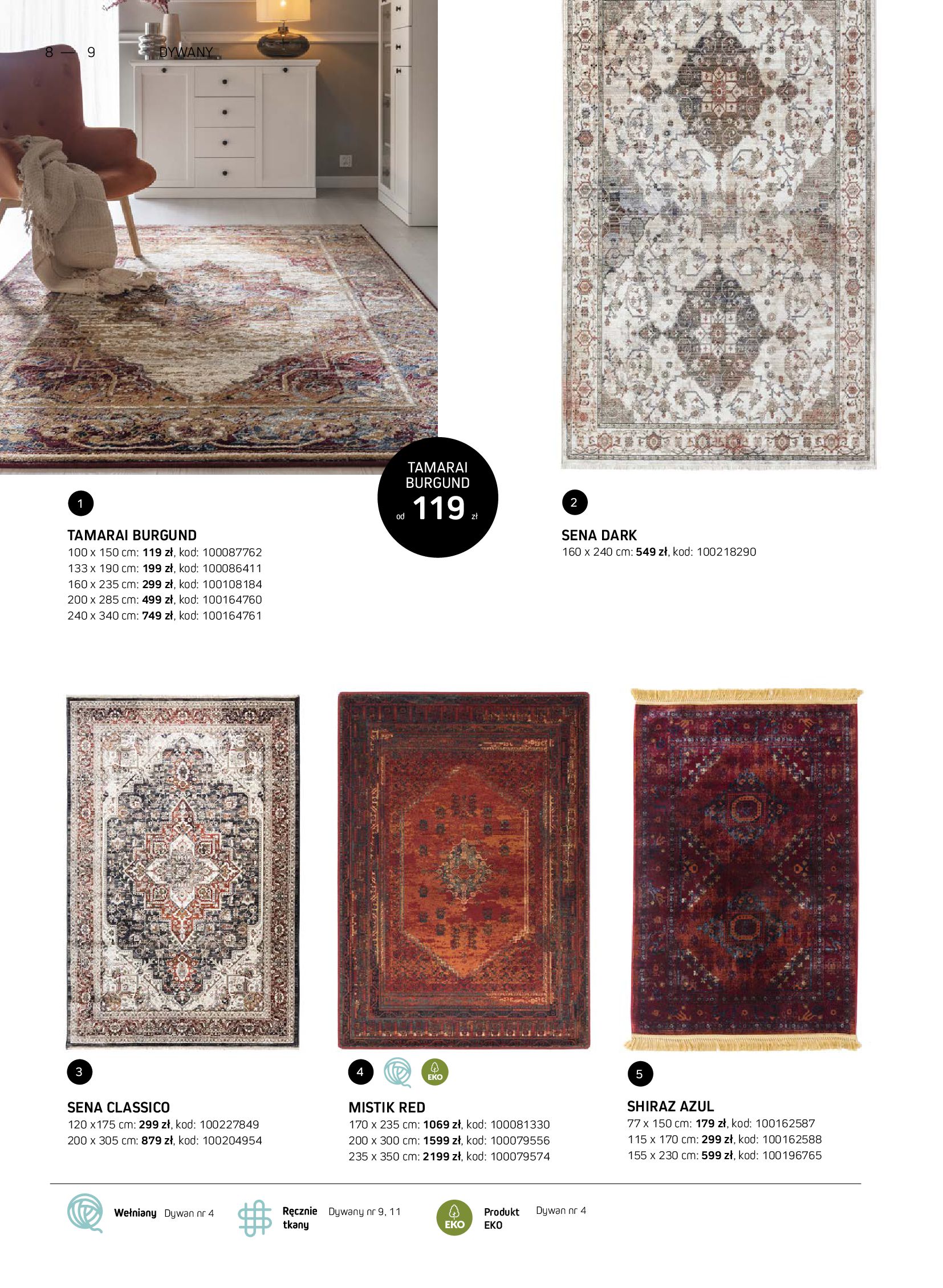 Gazetka Komfort: Komfort - Katalog dywanów 2021-10-10 page-8
