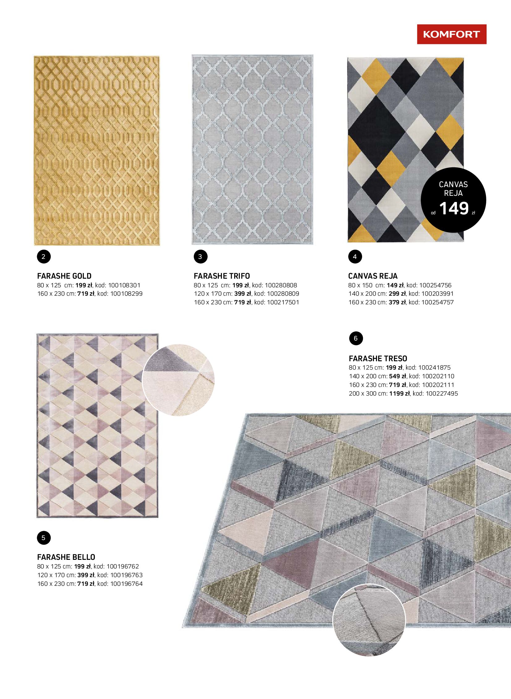 Gazetka Komfort: Komfort - Katalog dywanów 2021-10-10 page-17