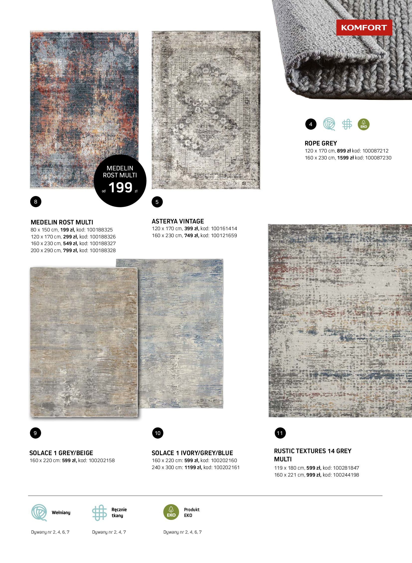 Gazetka Komfort: Komfort - Katalog dywanów 2021-10-10 page-27