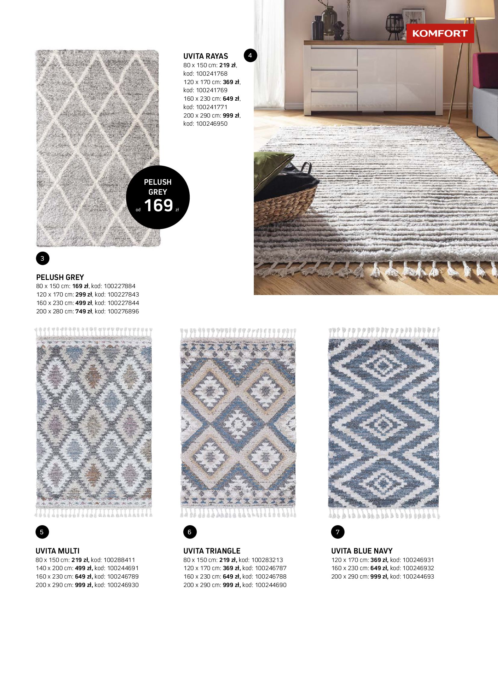 Gazetka Komfort: Komfort - Katalog dywanów 2021-10-10 page-37