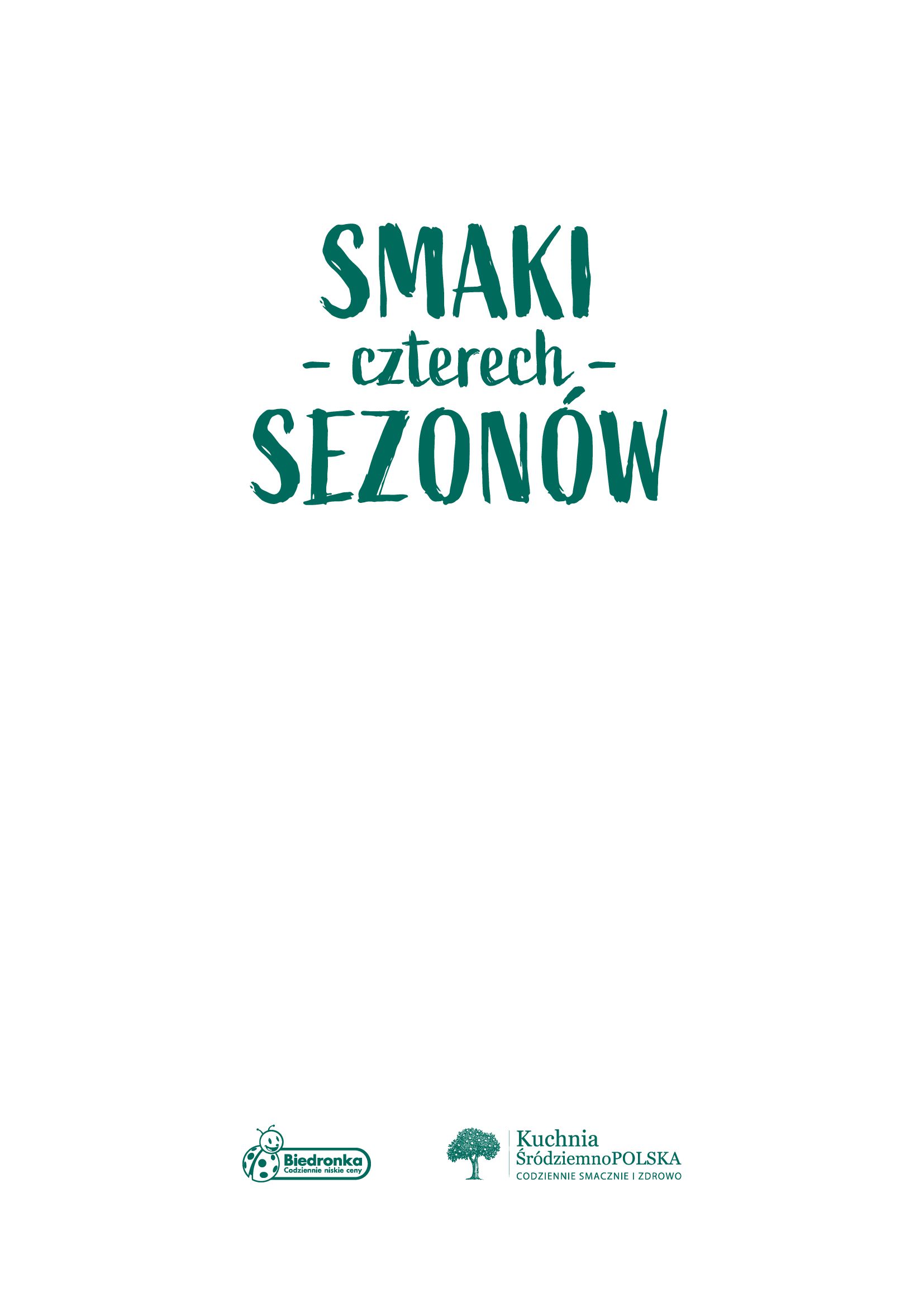 Gazetka Biedronka: Gazetka Biedronka - Smaki czterech sezonów 2023-04-11 page-1