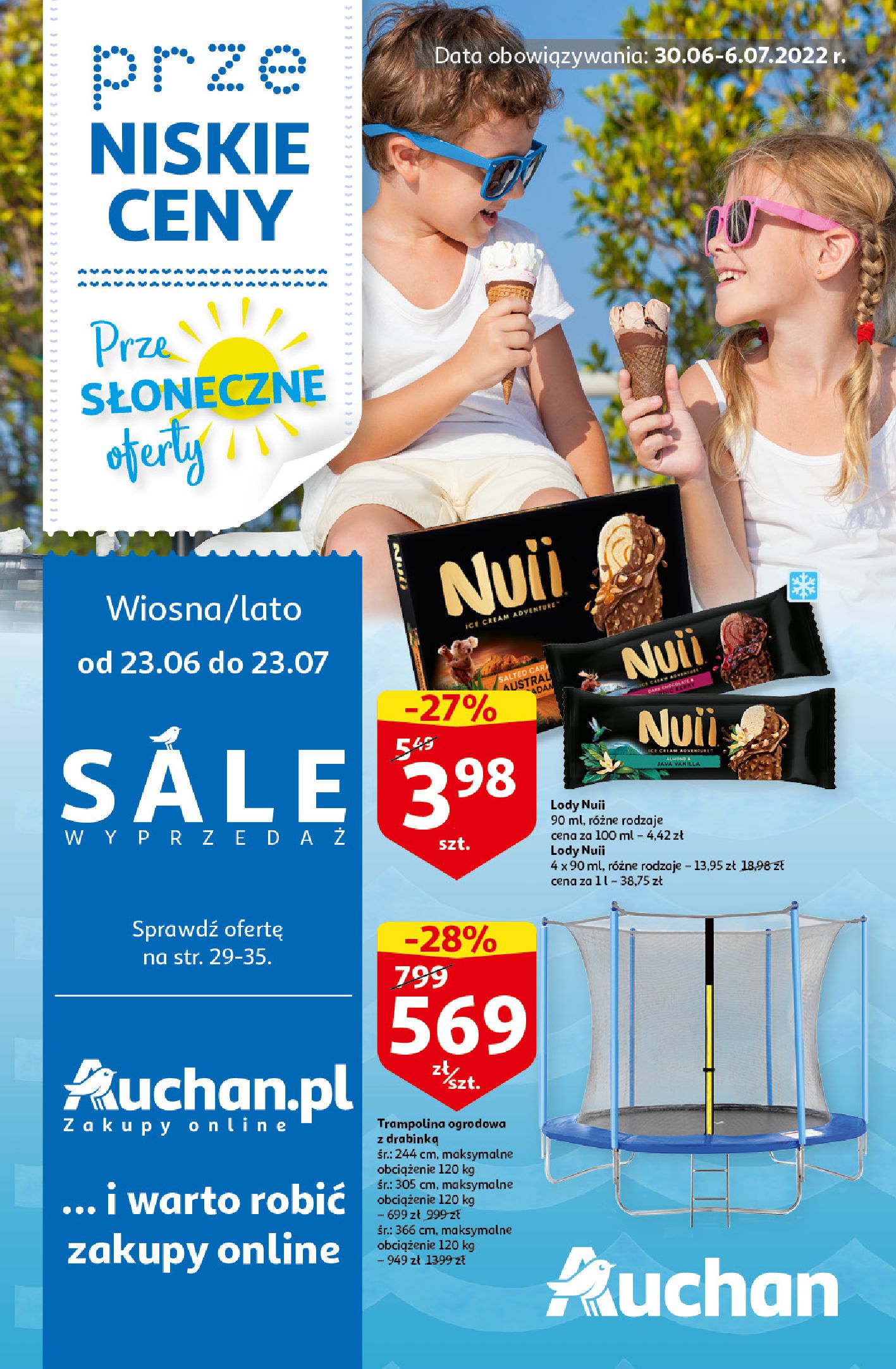 Gazetka Auchan: Gazetka Auchan od 30.06. - 29.06.2022