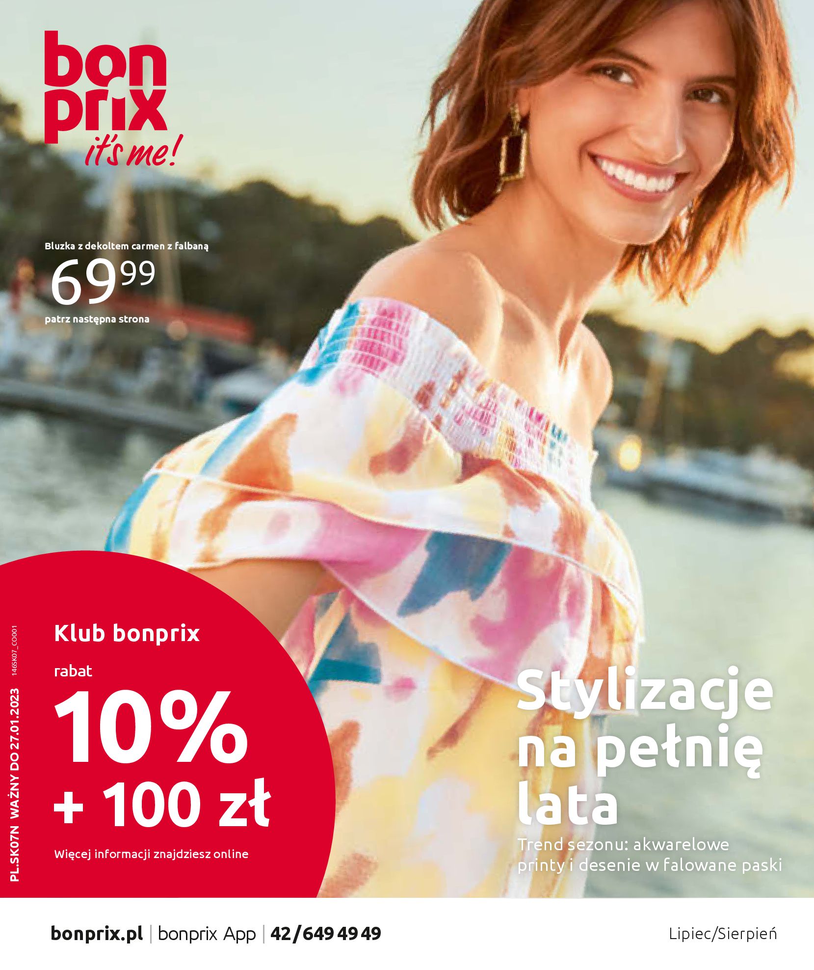 Gazetka Bonprix: Katalog Bonprix - Lipiec/ Sierpień 2022-07-27 page-1