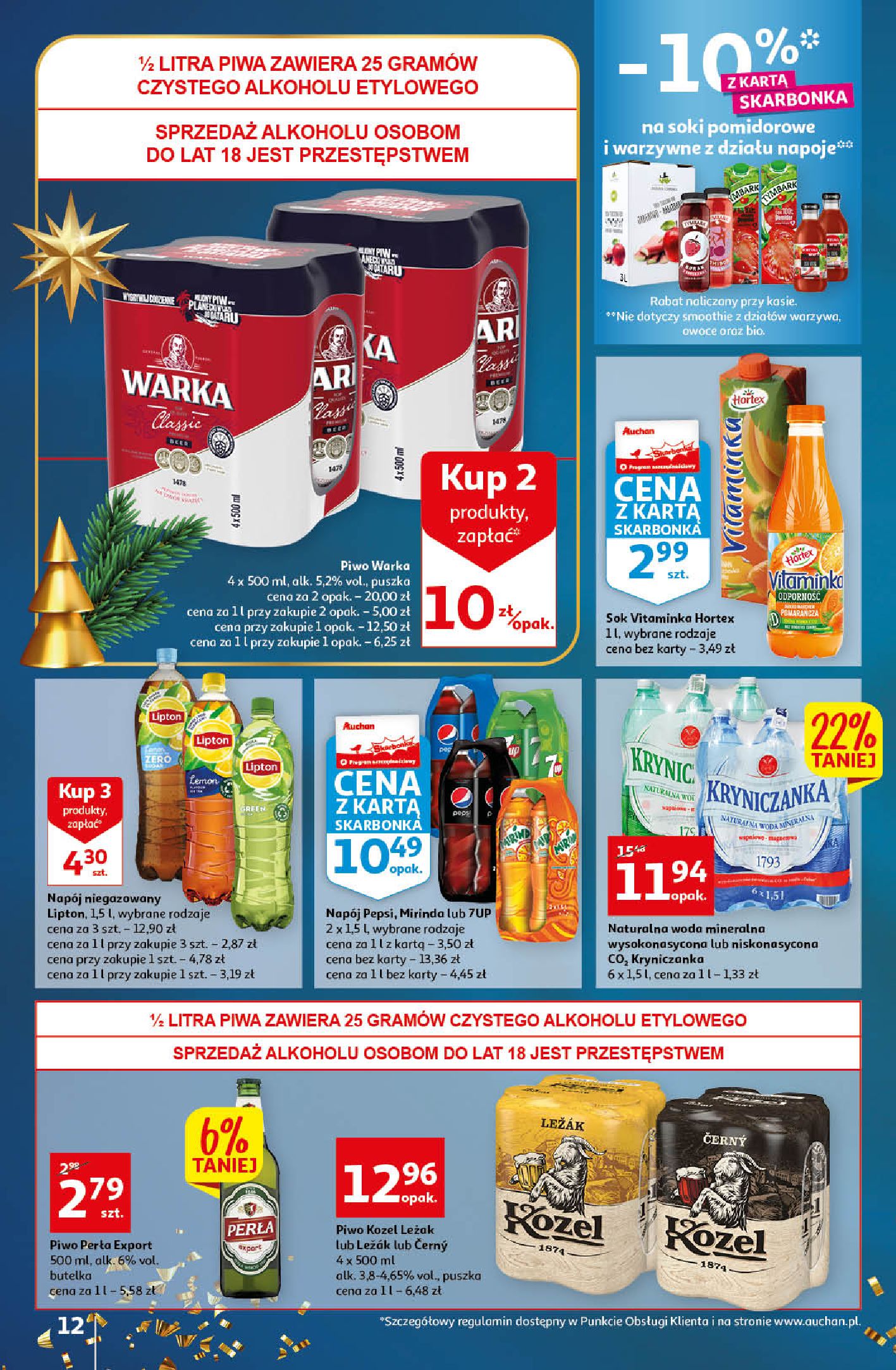 Gazetka Auchan: Gazetka Auchan - Magia oszczędzania 2022-11-24 page-12