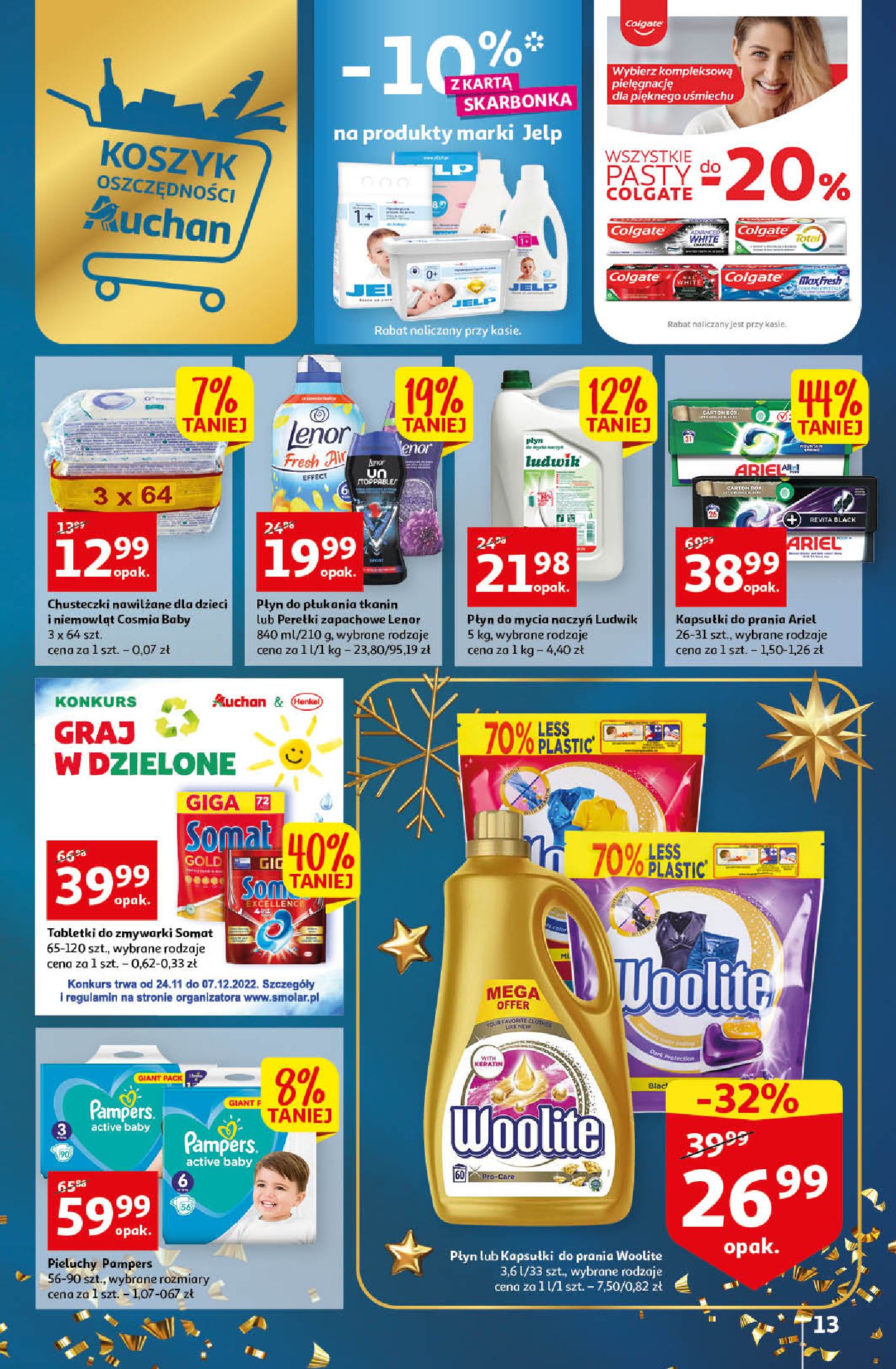 Gazetka Auchan: Gazetka Auchan - Magia oszczędzania 2022-11-24 page-13