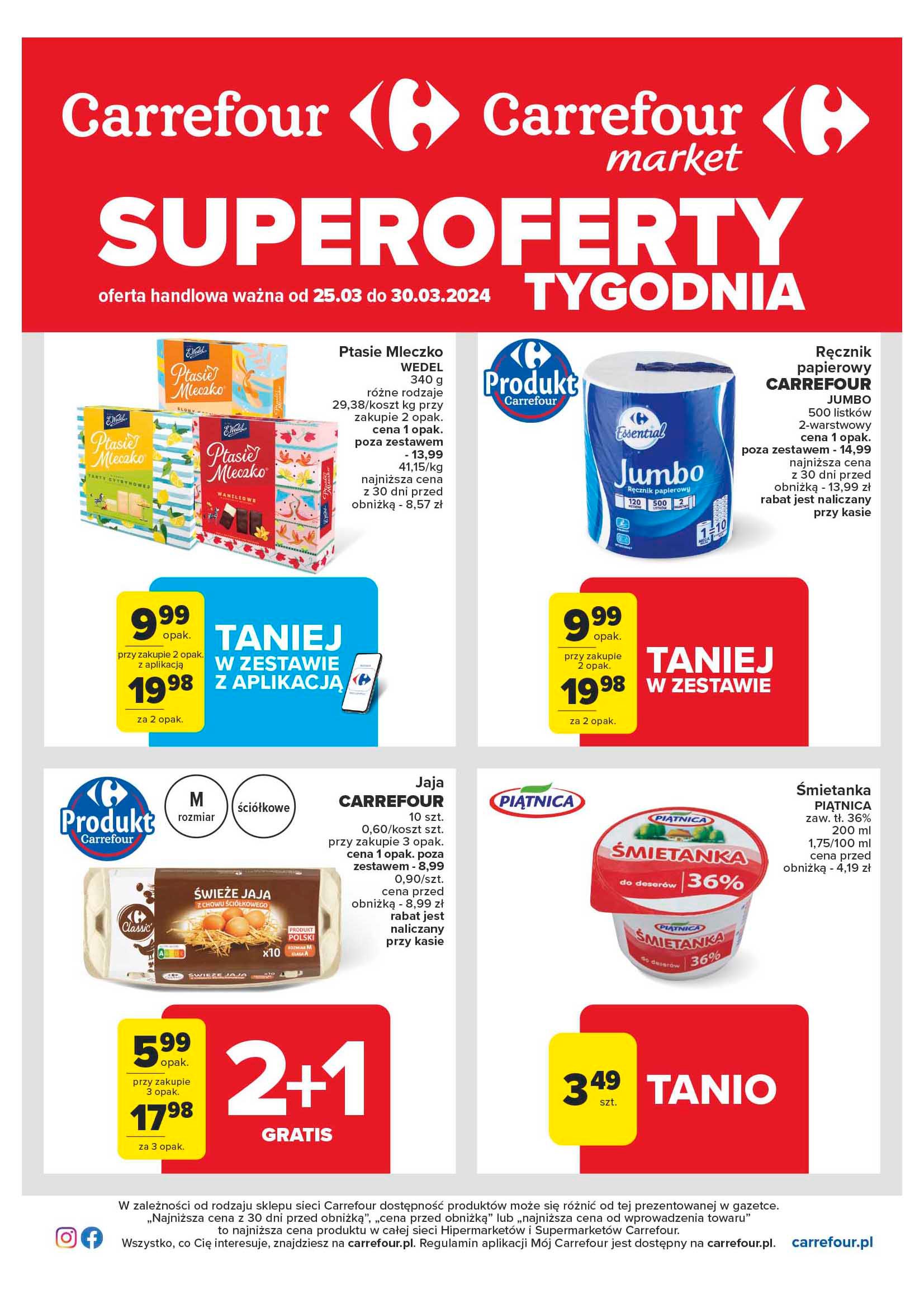 Gazetka Carrefour: Gazetka Carrefour - Superoferty od 25 marca 2024 2024-03-25