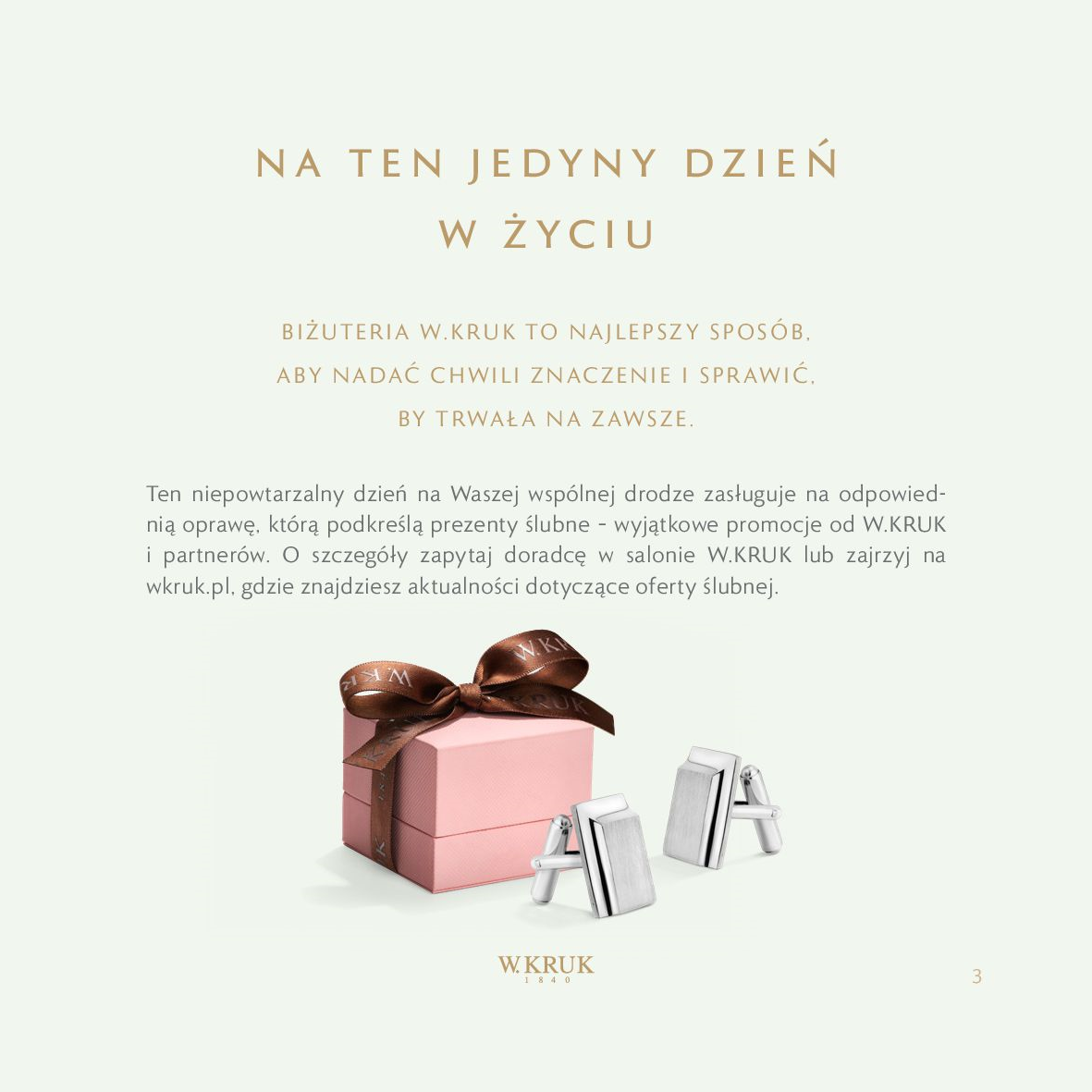 Gazetka W. KRUK: W. KRUK - katalog ślubny 2022-09-09 page-5