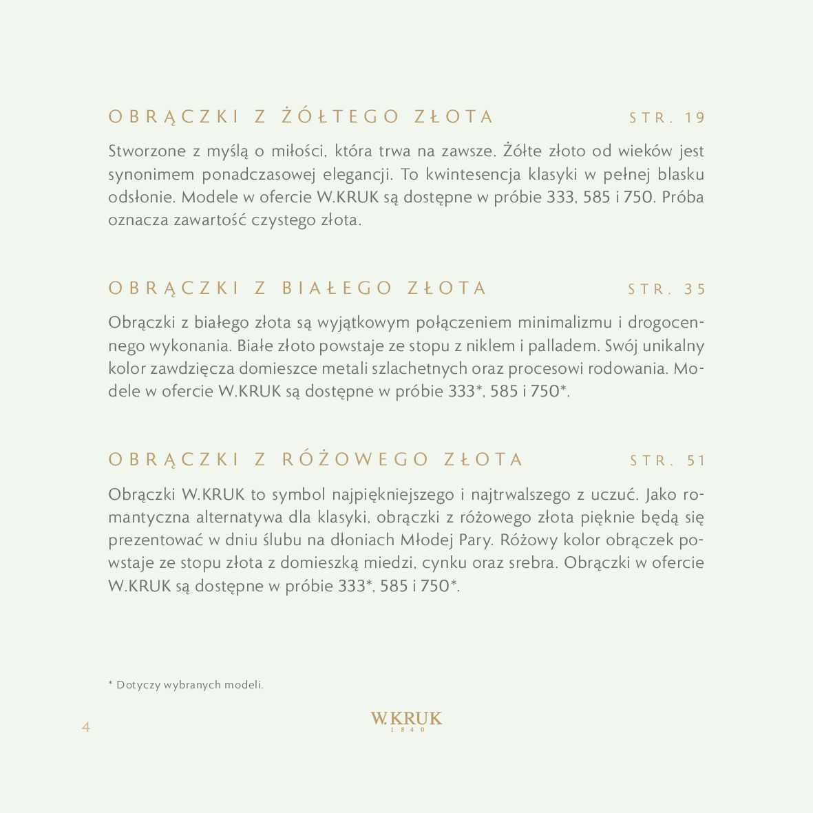 Gazetka W. KRUK: W. KRUK - katalog ślubny 2022-09-09 page-6