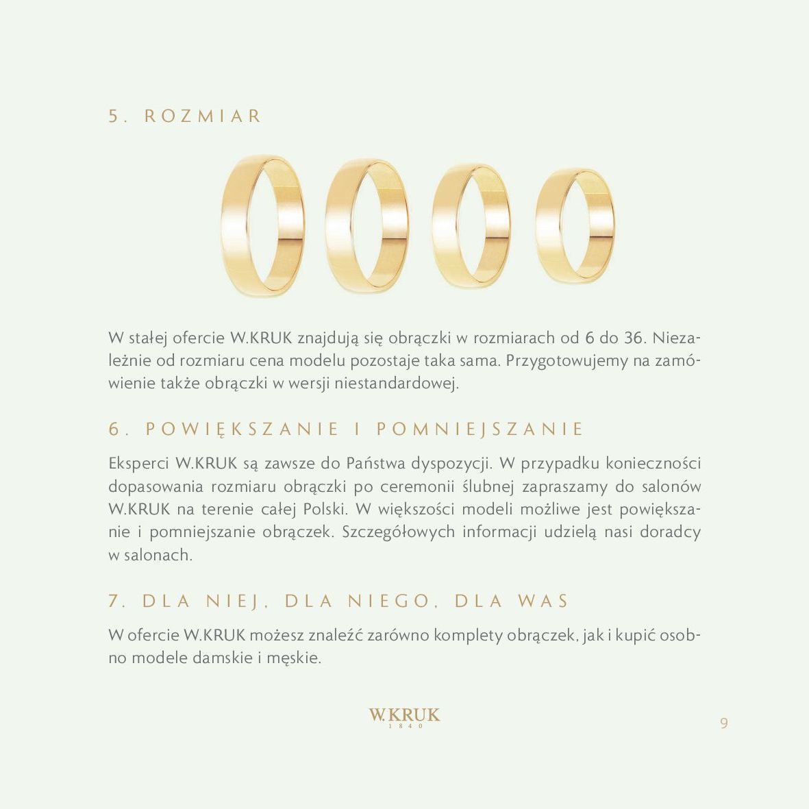 Gazetka W. KRUK: W. KRUK - katalog ślubny 2022-09-09 page-11