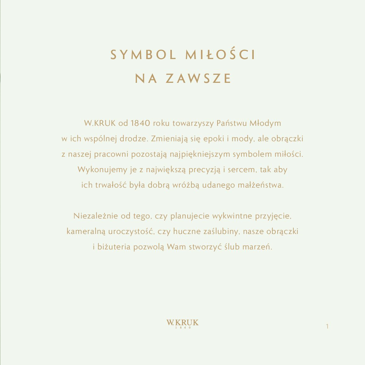 Gazetka W. KRUK: W. KRUK - katalog ślubny 2022-09-09 page-3
