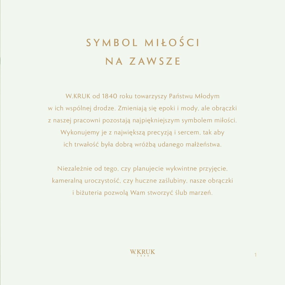 Gazetka W. KRUK: W. KRUK - katalog ślubny 2022-09-09 page-3