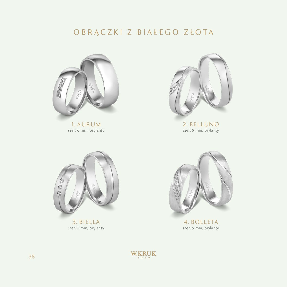 Gazetka W. KRUK: W. KRUK - katalog ślubny 2022-09-09 page-40