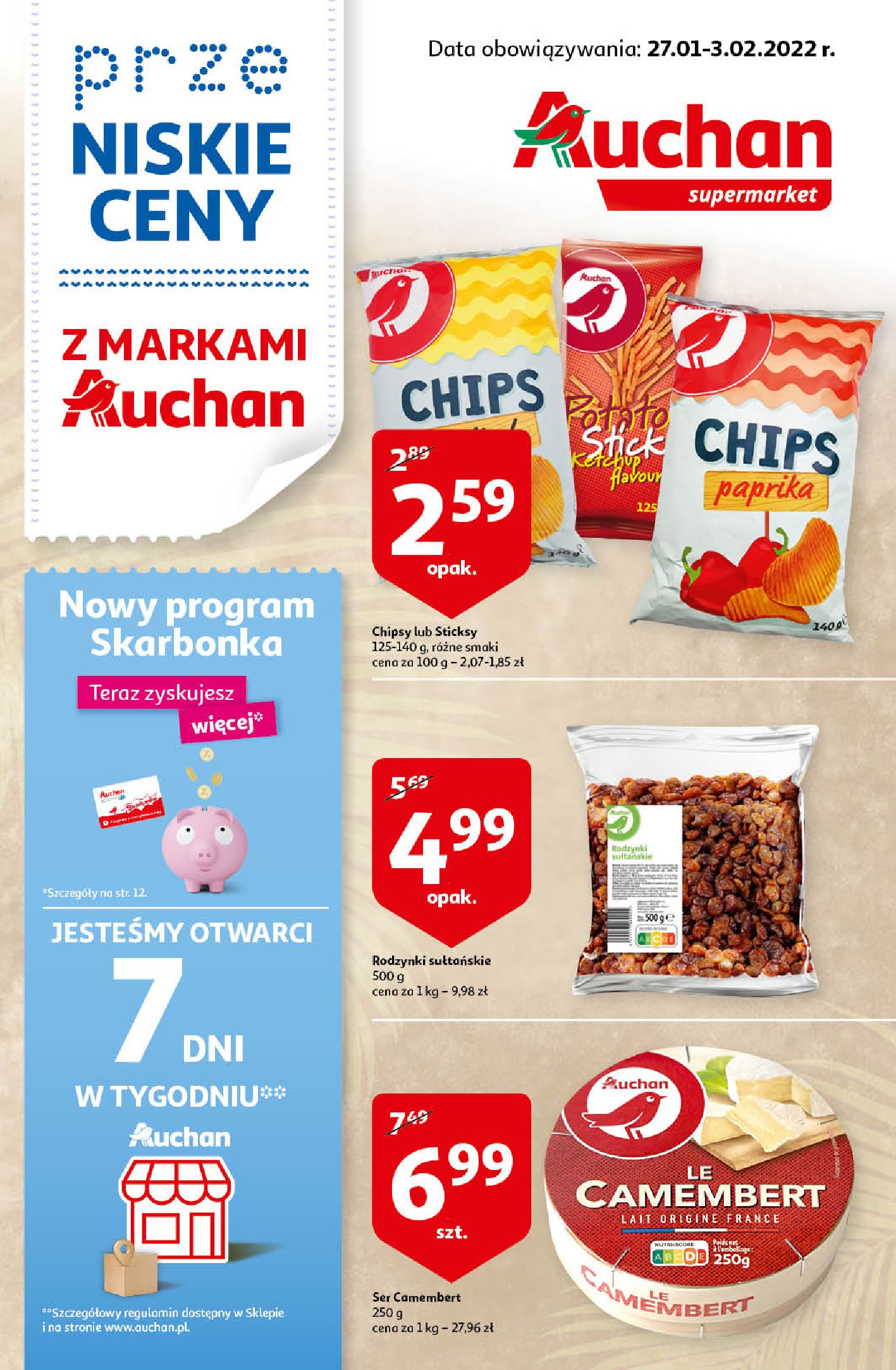 Auchan:  Gazetka Auchan - Supermarket 26.01.2022
