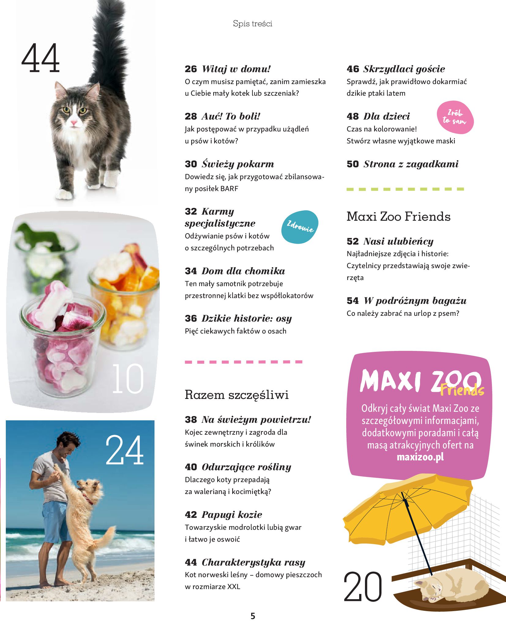 Gazetka Maxi Zoo: Magazyn Maxi Zoo - Lato  2023-05-04 page-5