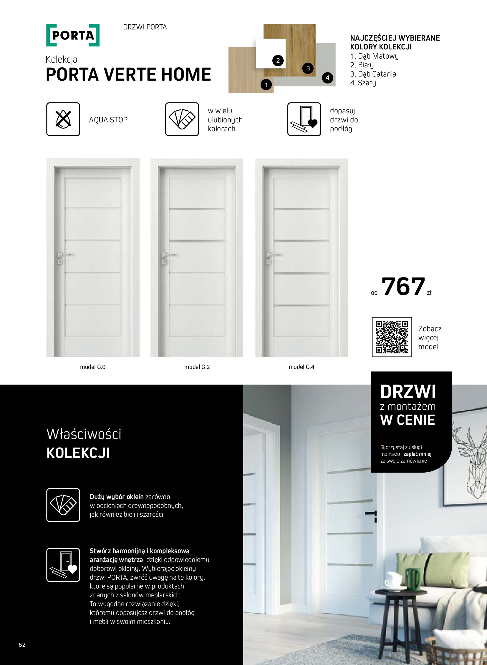 Gazetka Komfort: Katalog Komfort - Podłogi i drzwi 2023 2023-09-01 page-62