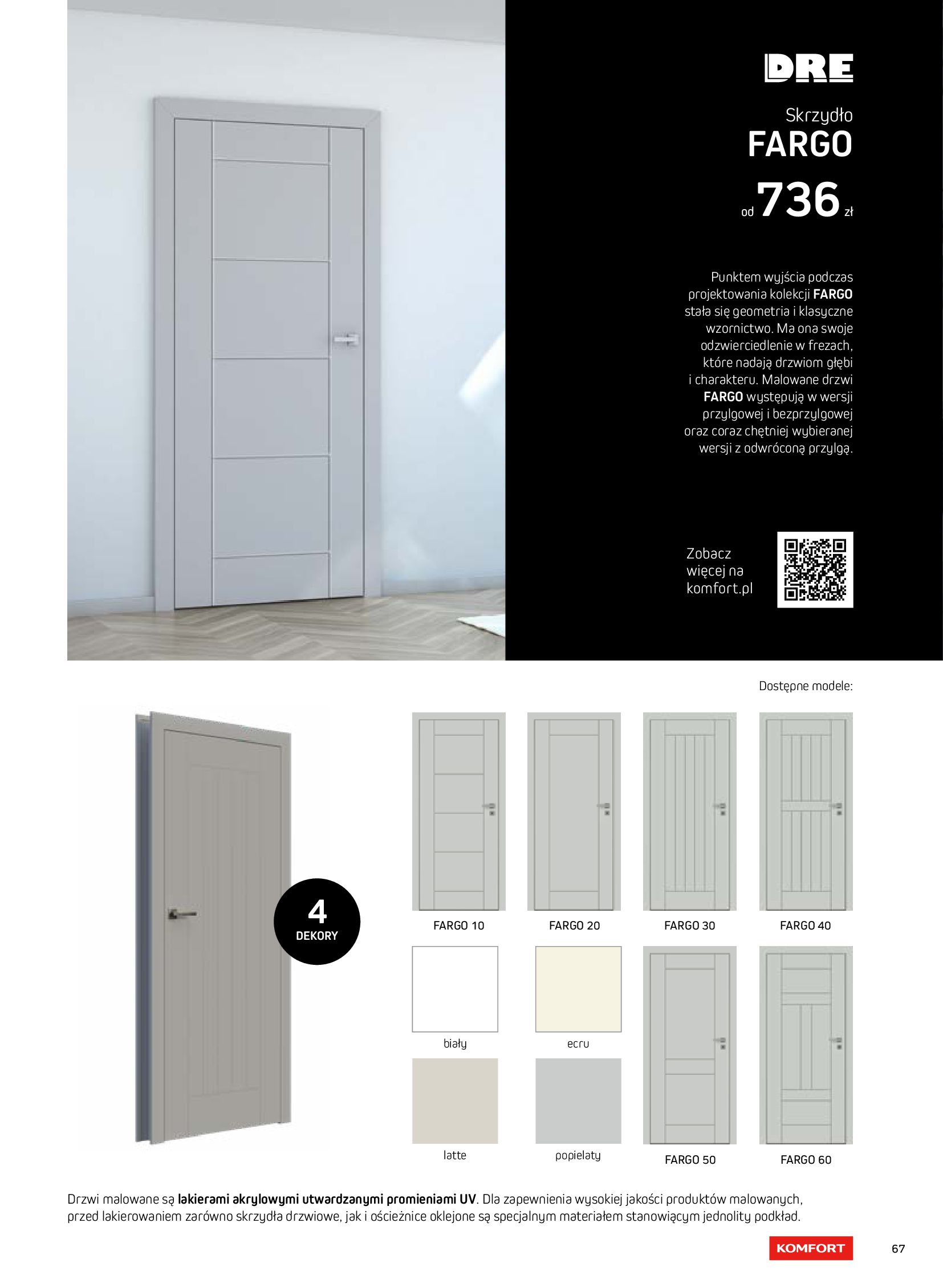Gazetka Komfort: Katalog Komfort - Podłogi i drzwi 2023 2023-09-01 page-67