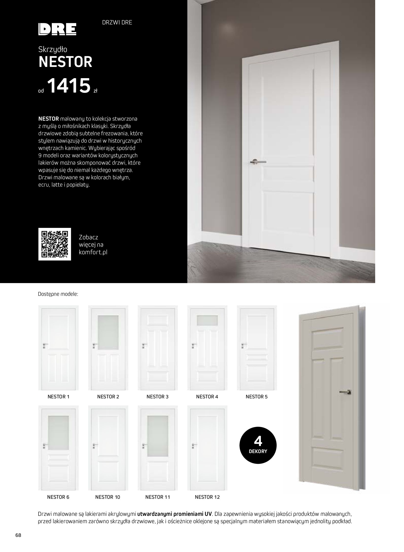 Gazetka Komfort: Katalog Komfort - Podłogi i drzwi 2023 2023-09-01 page-68