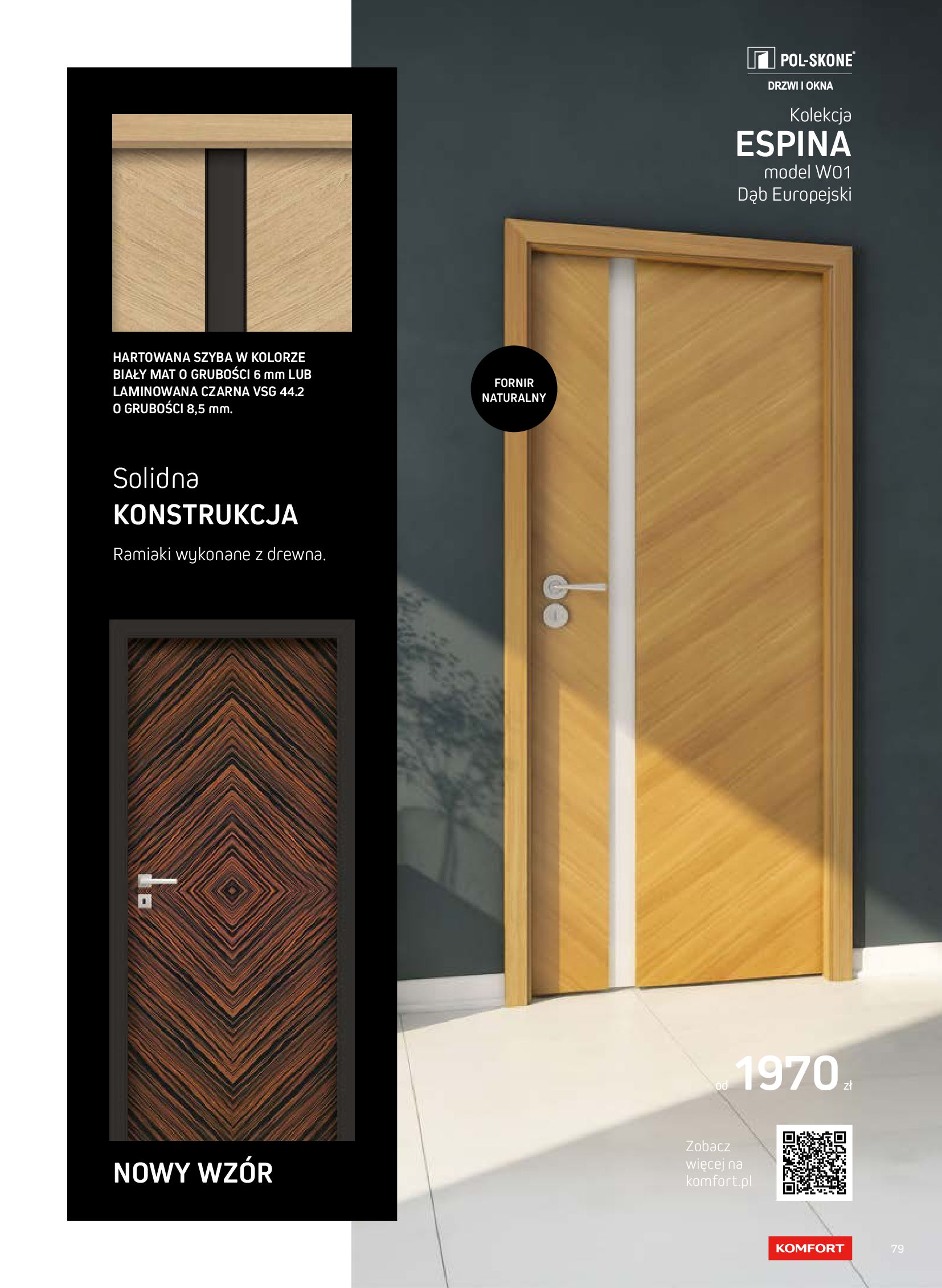 Gazetka Komfort: Katalog Komfort - Podłogi i drzwi 2023 2023-09-01 page-79