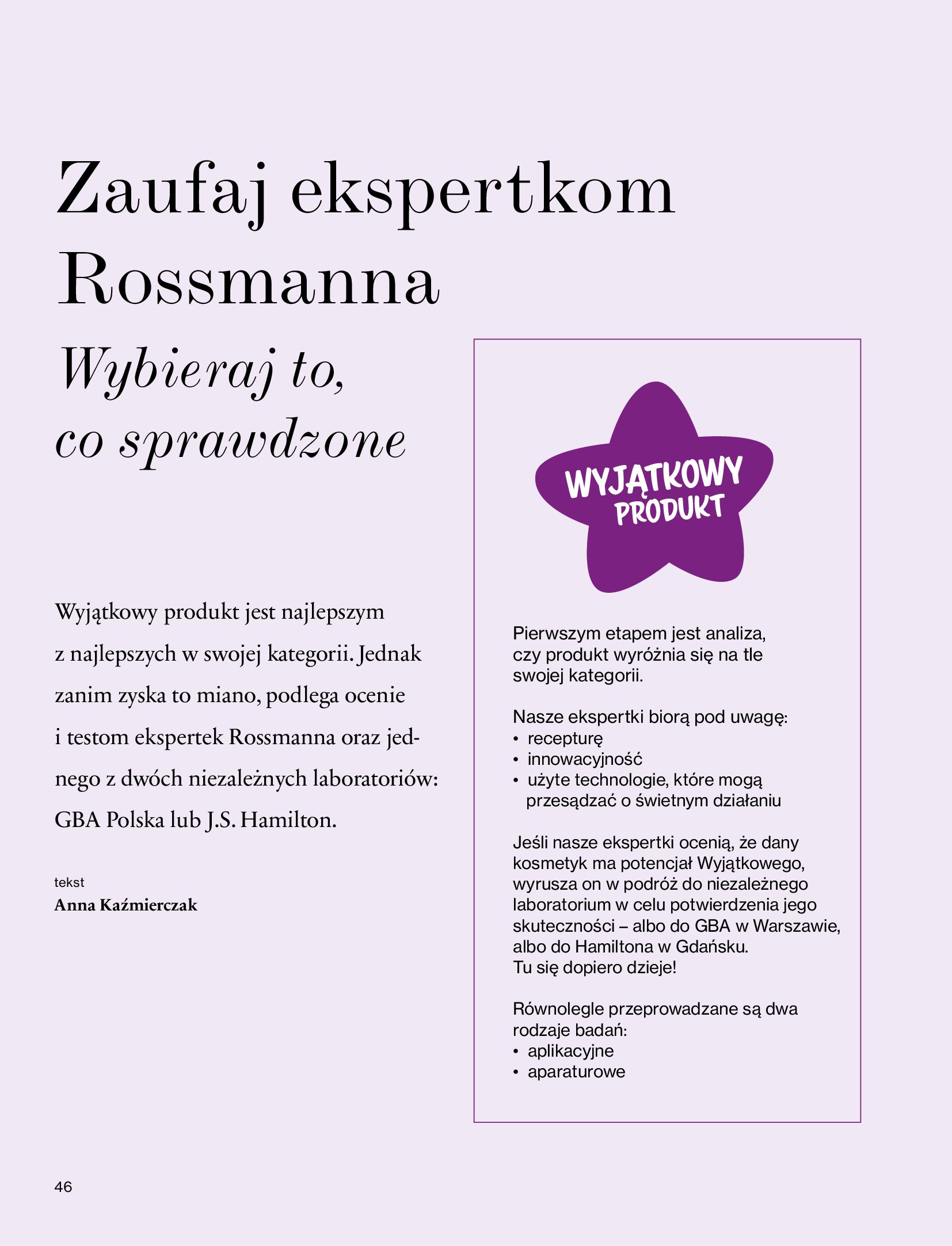 Gazetka Rossmann: Katalog Rossmann - Skarb 2023-06-12 page-46