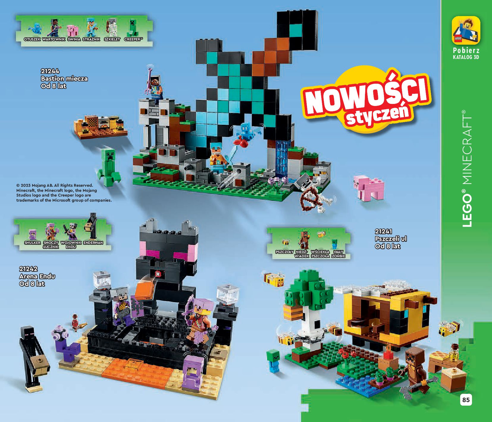 Gazetka LEGO: Katalog LEGO 2023-01-11 page-85
