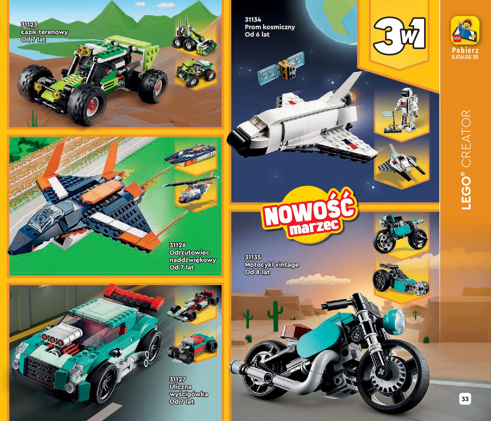 Gazetka LEGO: Katalog LEGO 2023-01-11 page-33