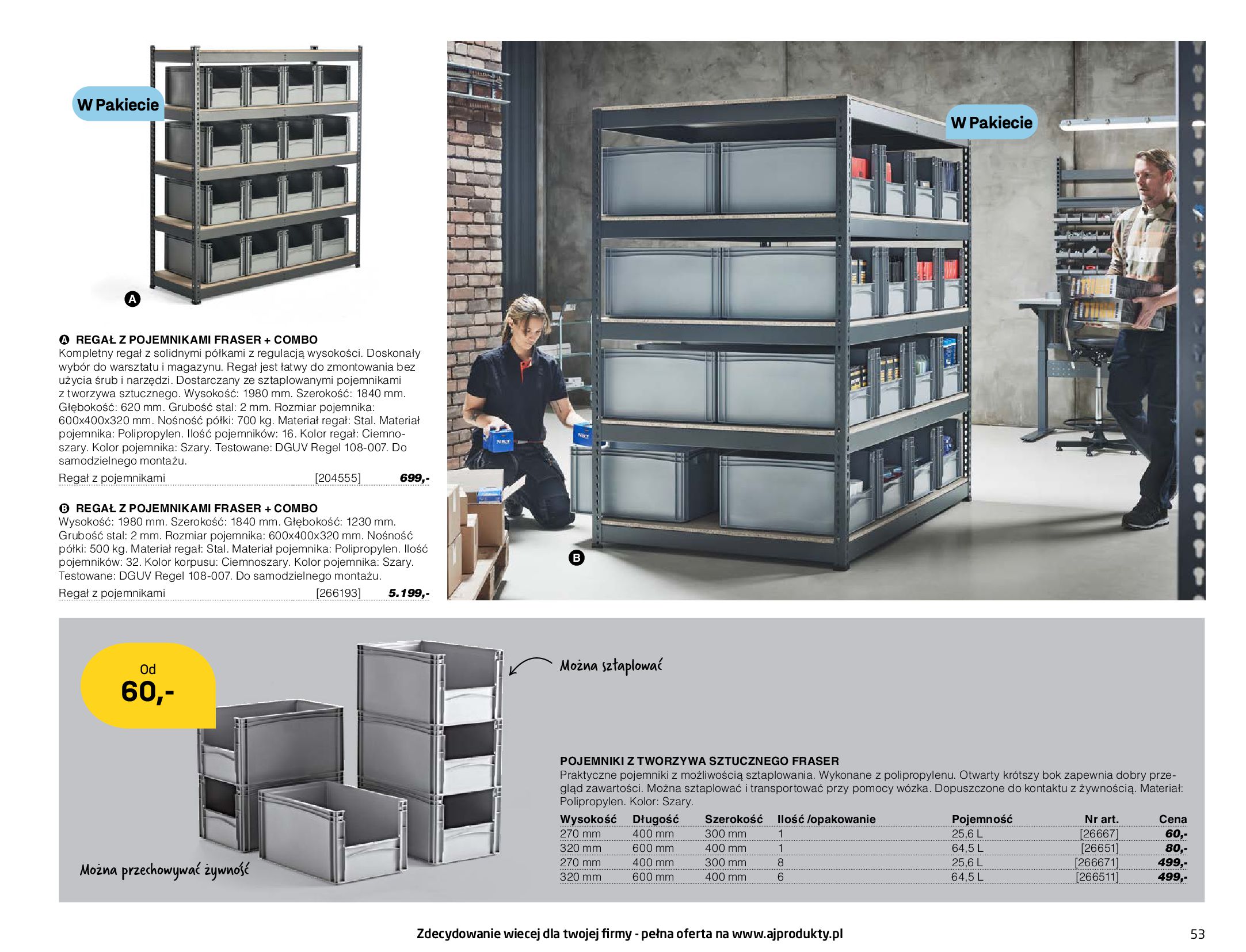 Gazetka AJ Produkty: Katalog AJ produkty - mix - biuro, przemysł, warsztat 2023-06-13 page-53