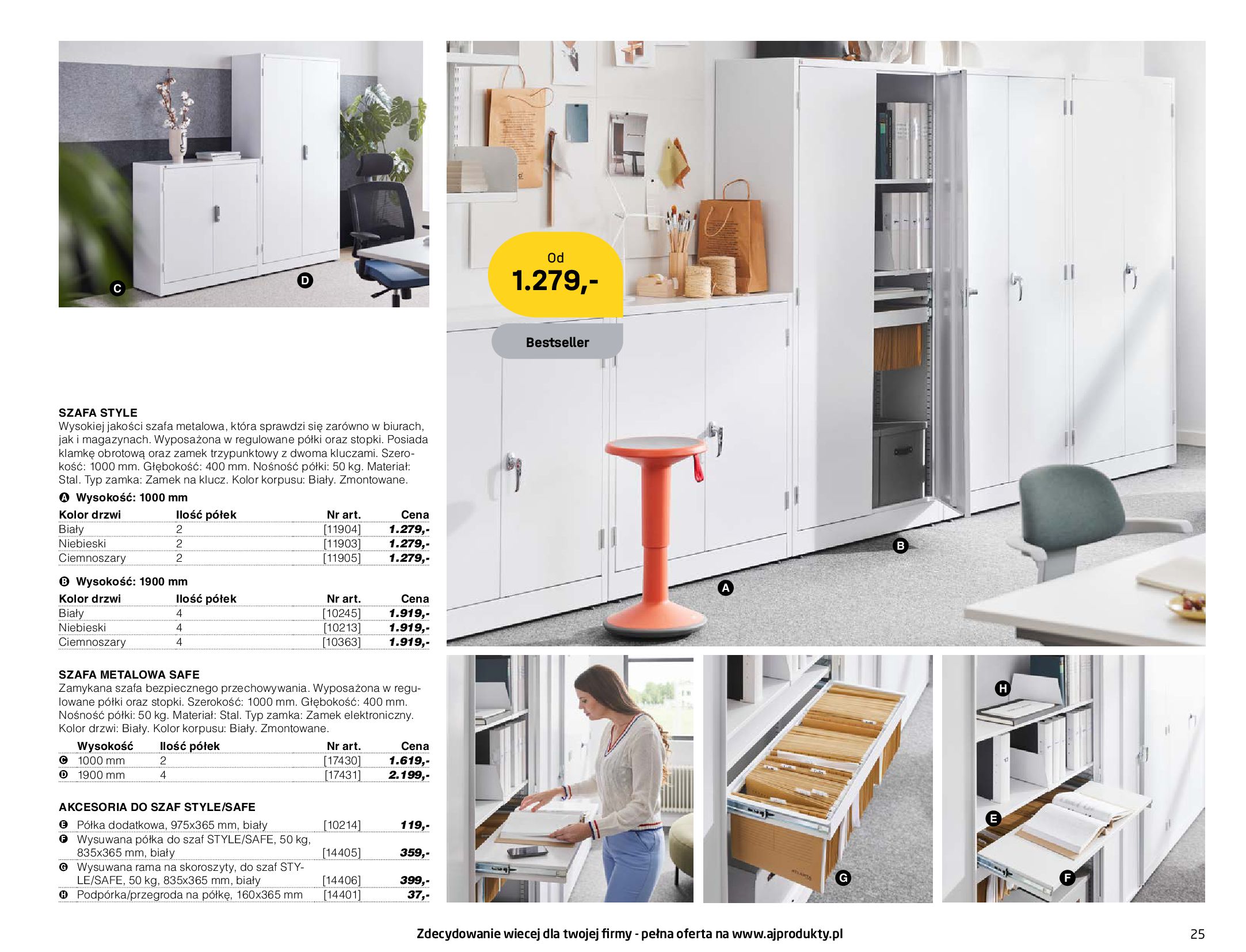 Gazetka AJ Produkty: Katalog AJ produkty - mix - biuro, przemysł, warsztat 2023-06-13 page-25