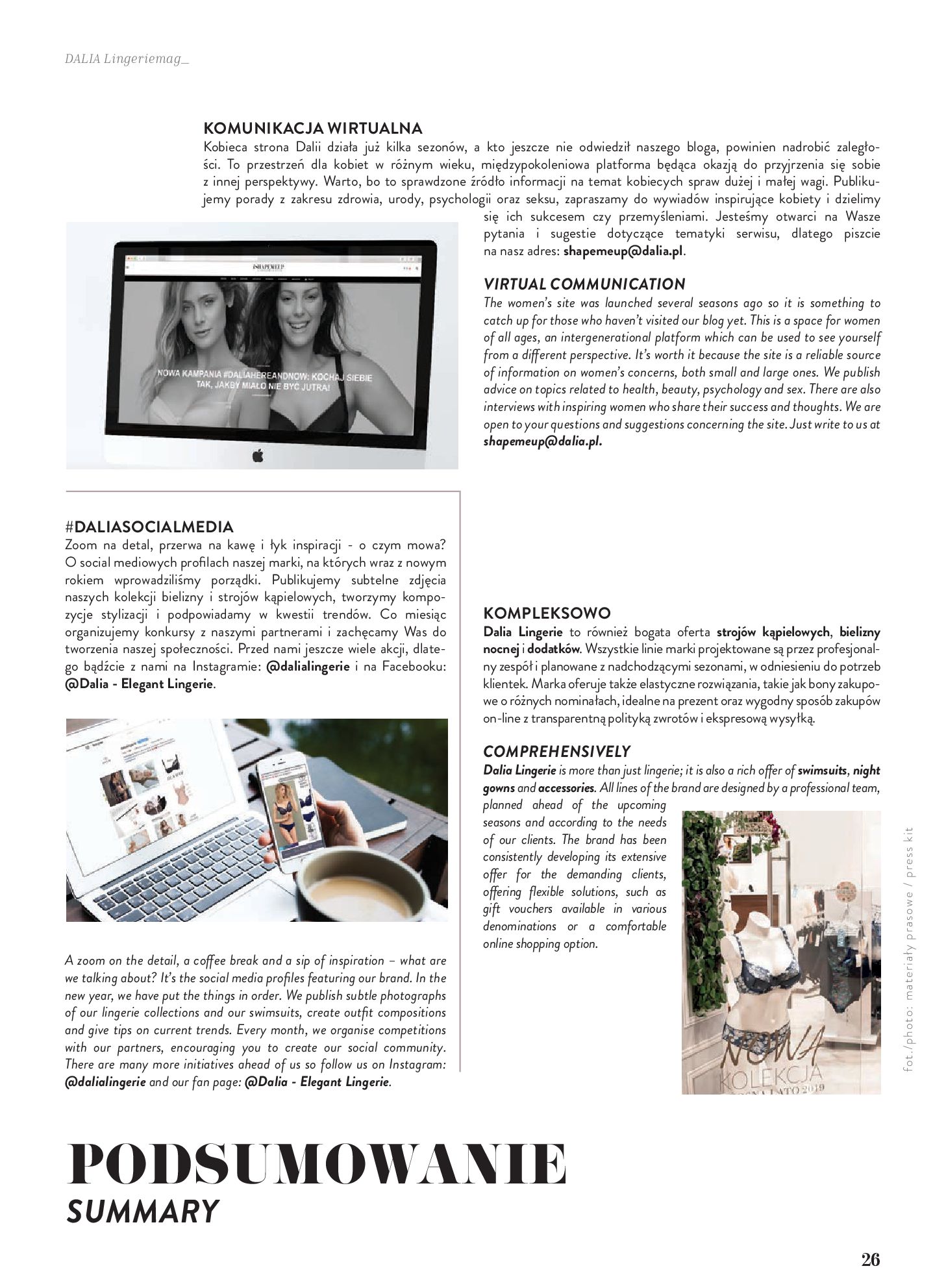 Gazetka Dalia: Katalog Dalia - Kolekcja Basic 2023-03-06 page-26