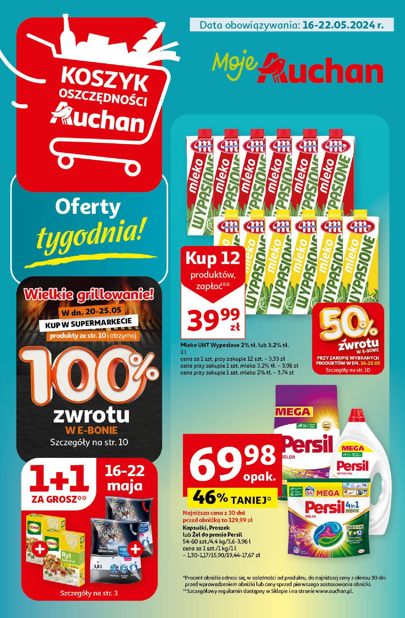 Gazetka Auchan: Gazetka Moje Auchan od 16.05.2024 aktualna - 15.05.2024