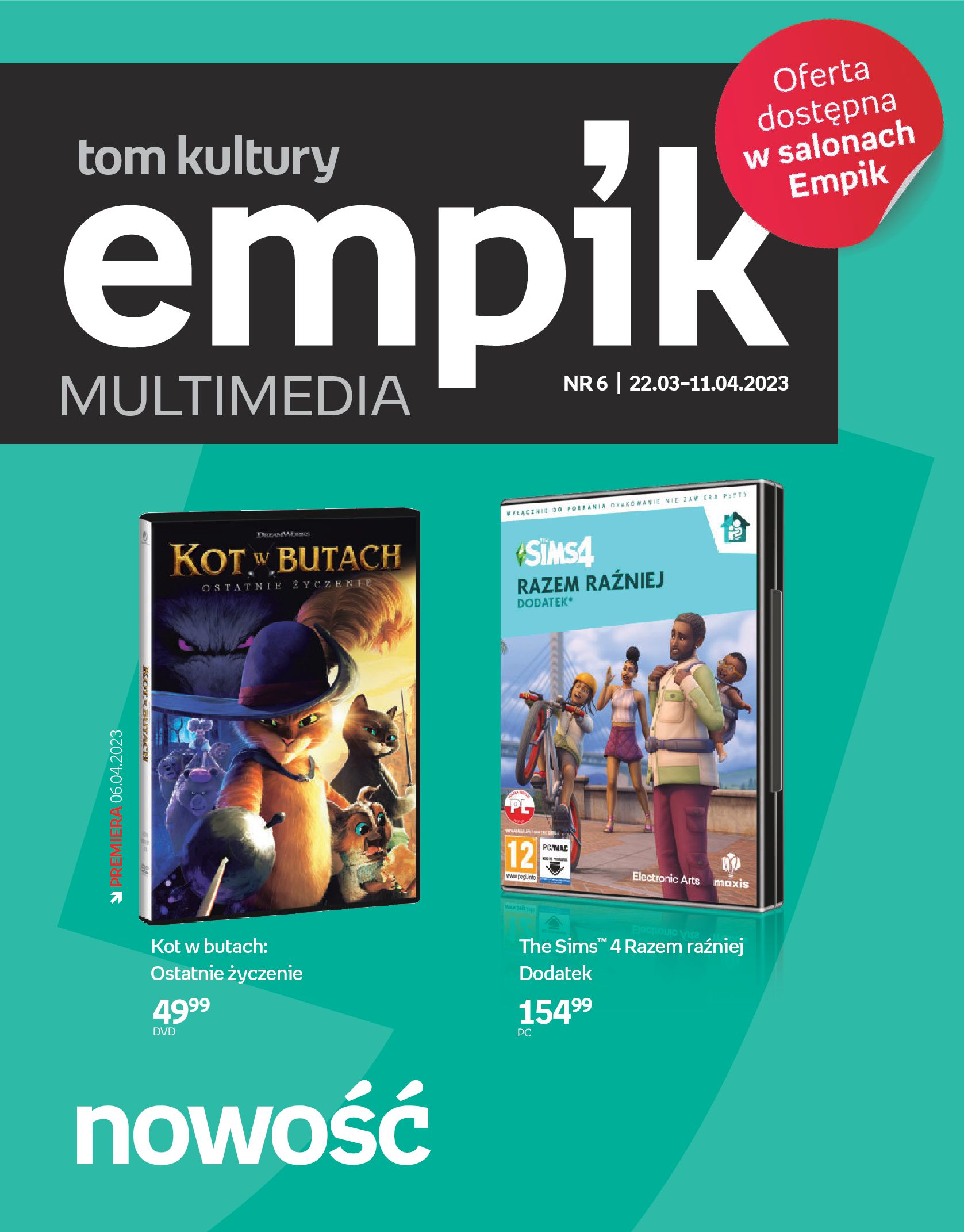 Empik:  Gazetka Empik - Multimedia 21.03.2023