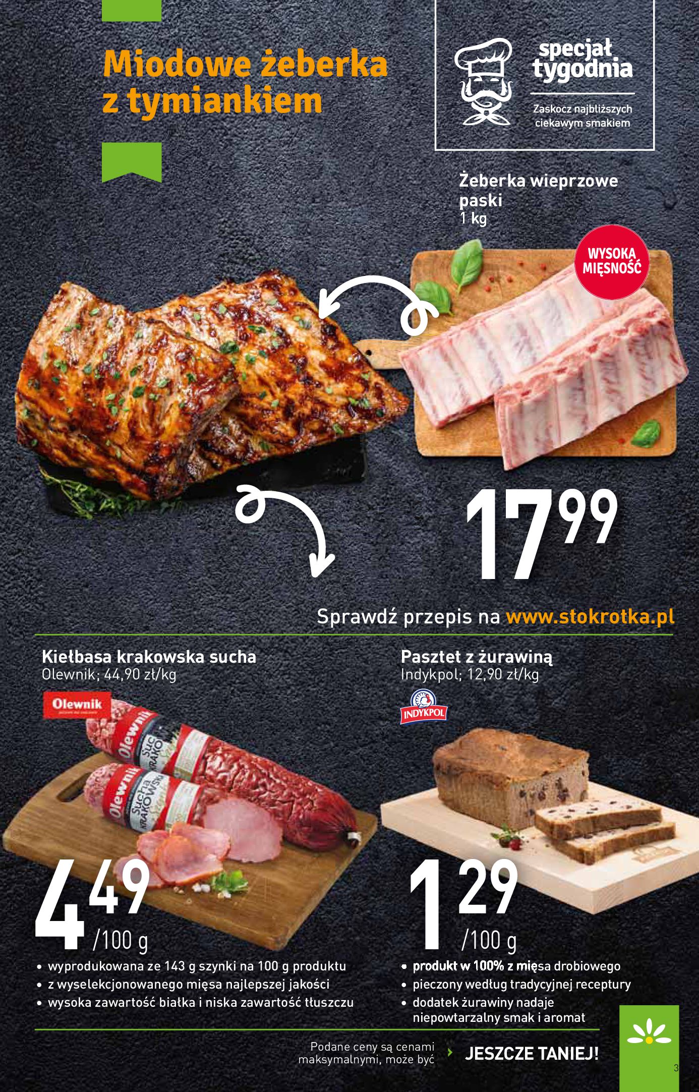 Gazetka Stokrotka Supermarket: Gazetka Stokrotka Supermarket - 13-19.01. 2022-01-13 page-3