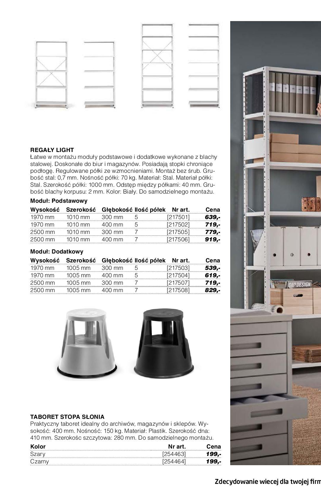 Gazetka AJ Produkty: Katalog AJ Produkty - Mix: biuro, przemysł, warsztat 2022-10-26 page-57