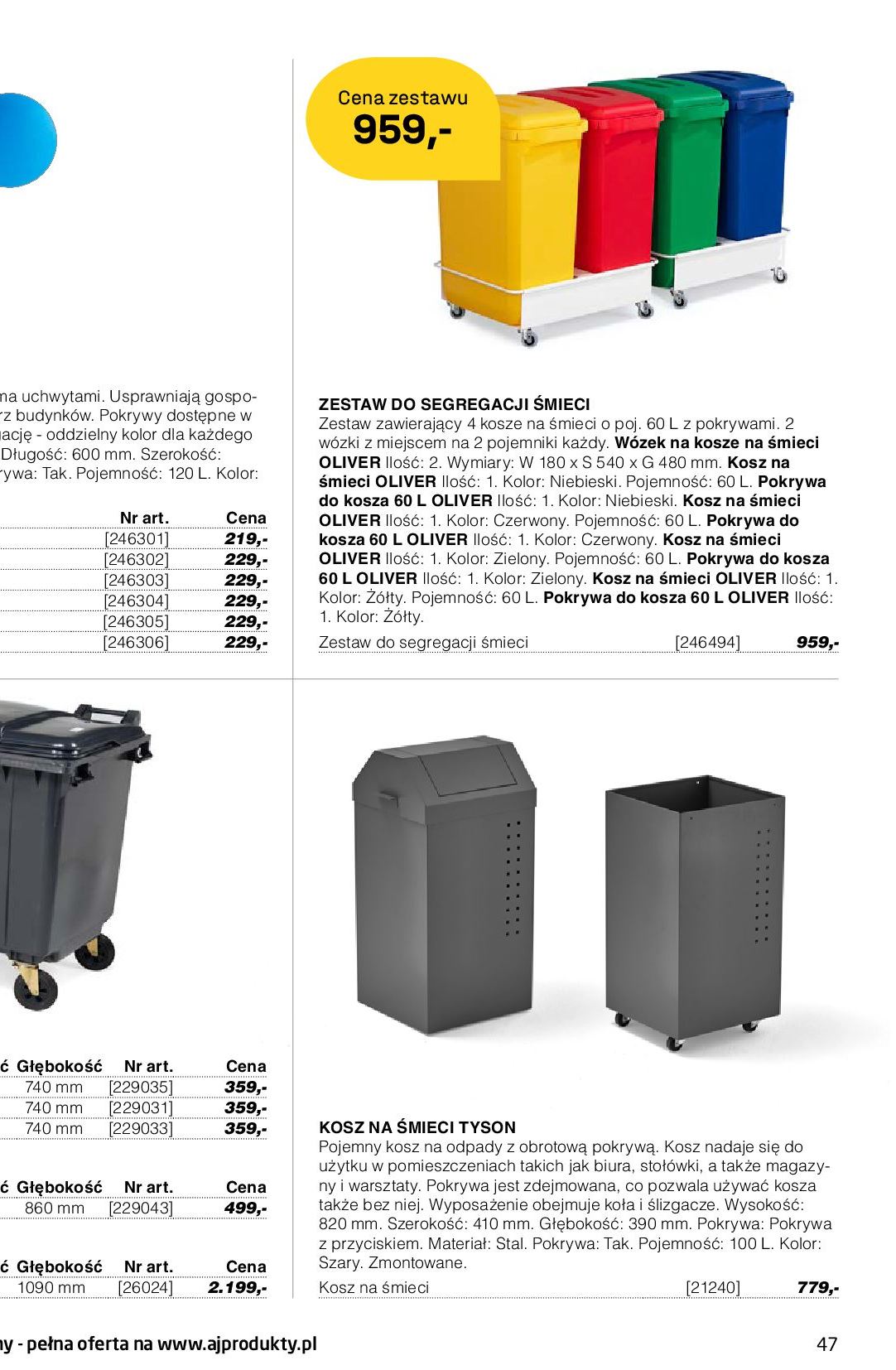 Gazetka AJ Produkty: Katalog AJ Produkty - Mix: biuro, przemysł, warsztat 2022-10-26 page-94