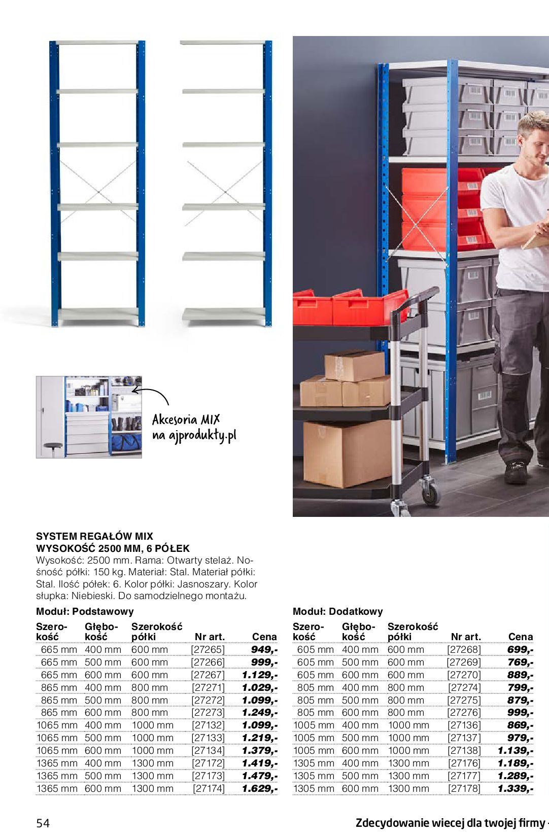 Gazetka AJ Produkty: Katalog AJ Produkty - Mix: biuro, przemysł, warsztat 2022-10-26 page-107