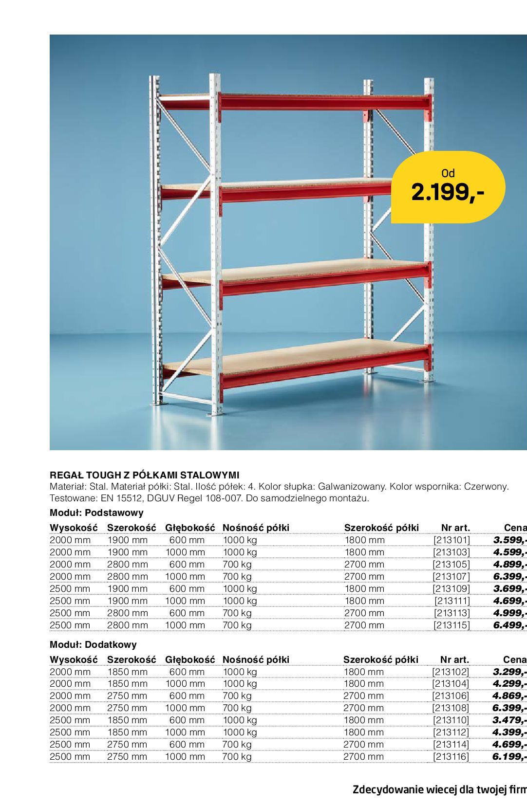 Gazetka AJ Produkty: Katalog AJ Produkty - Mix: biuro, przemysł, warsztat 2022-10-26 page-109