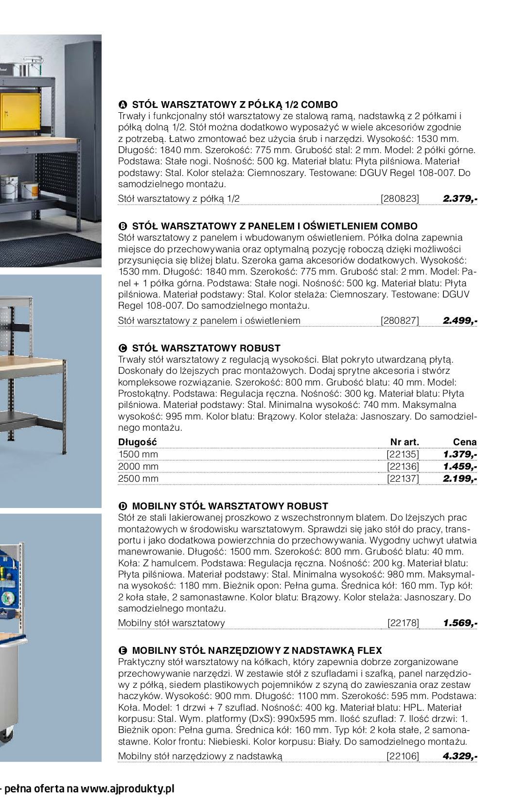 Gazetka AJ Produkty: Katalog AJ Produkty - Mix: biuro, przemysł, warsztat 2022-10-26 page-112