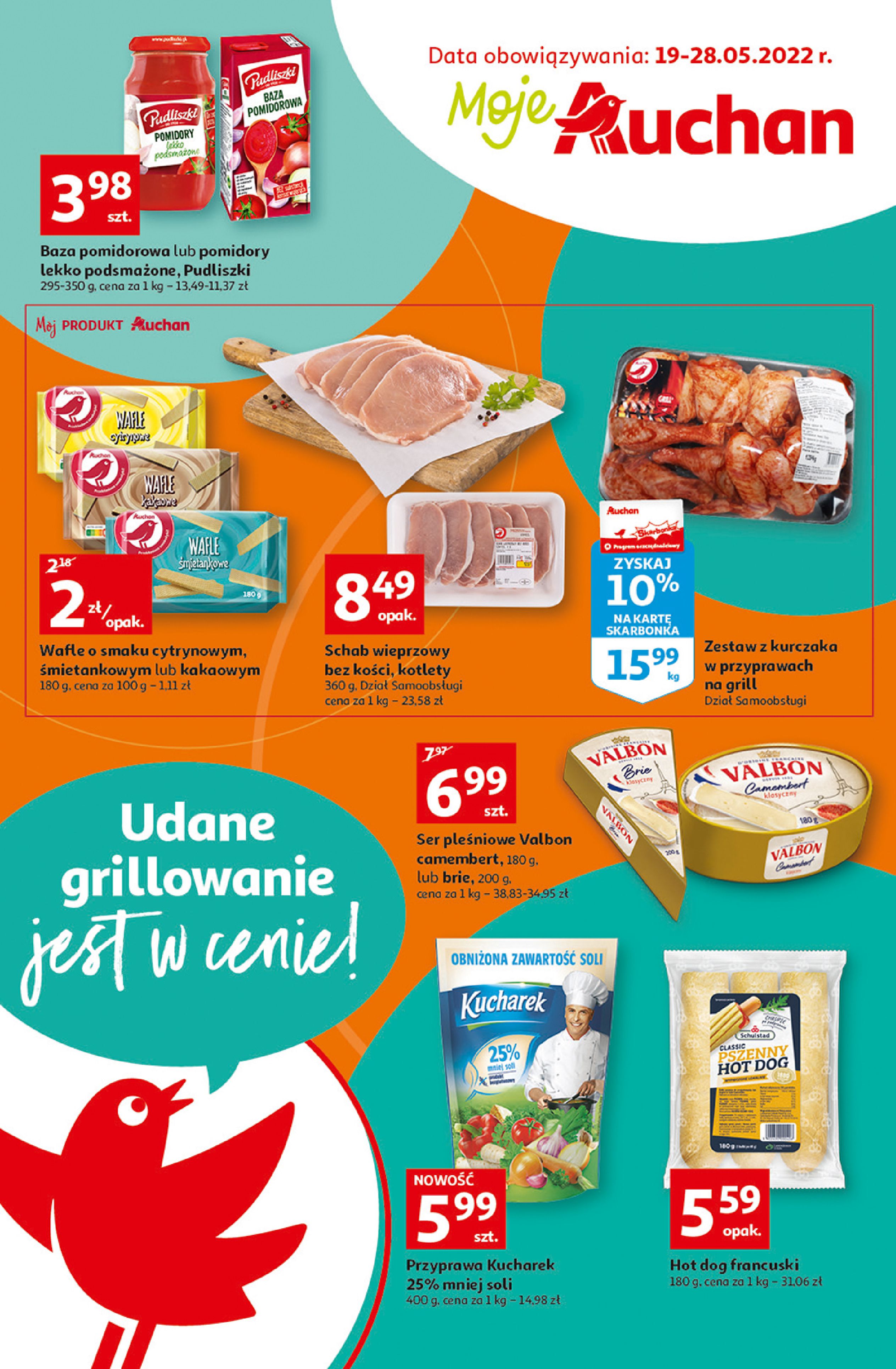 Auchan:  Gazetka Auchan - Moje Auchan 19-28.05. 18.05.2022