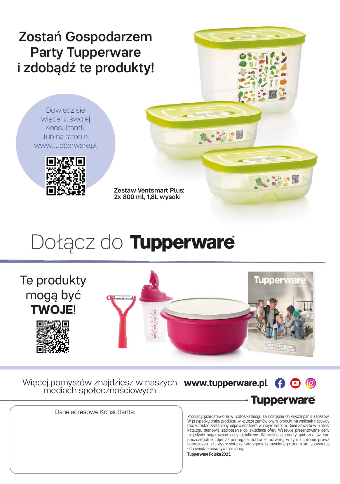 Gazetka Tupperware: Gazetka Tupperware - Nadchodzi wiosna 2023-03-06 page-8