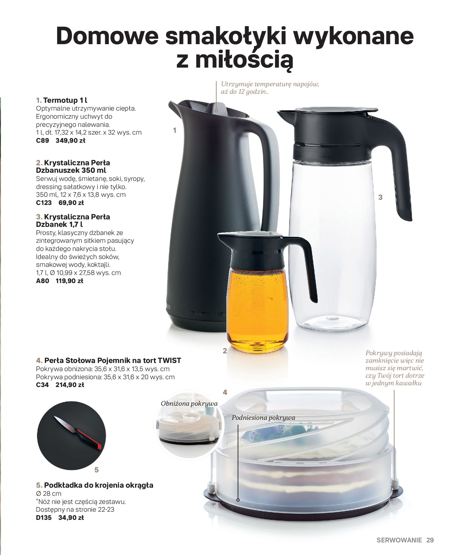Gazetka Tupperware: Gazetka Tupperware - Katalog jesień/zima 2021-10-03 page-29