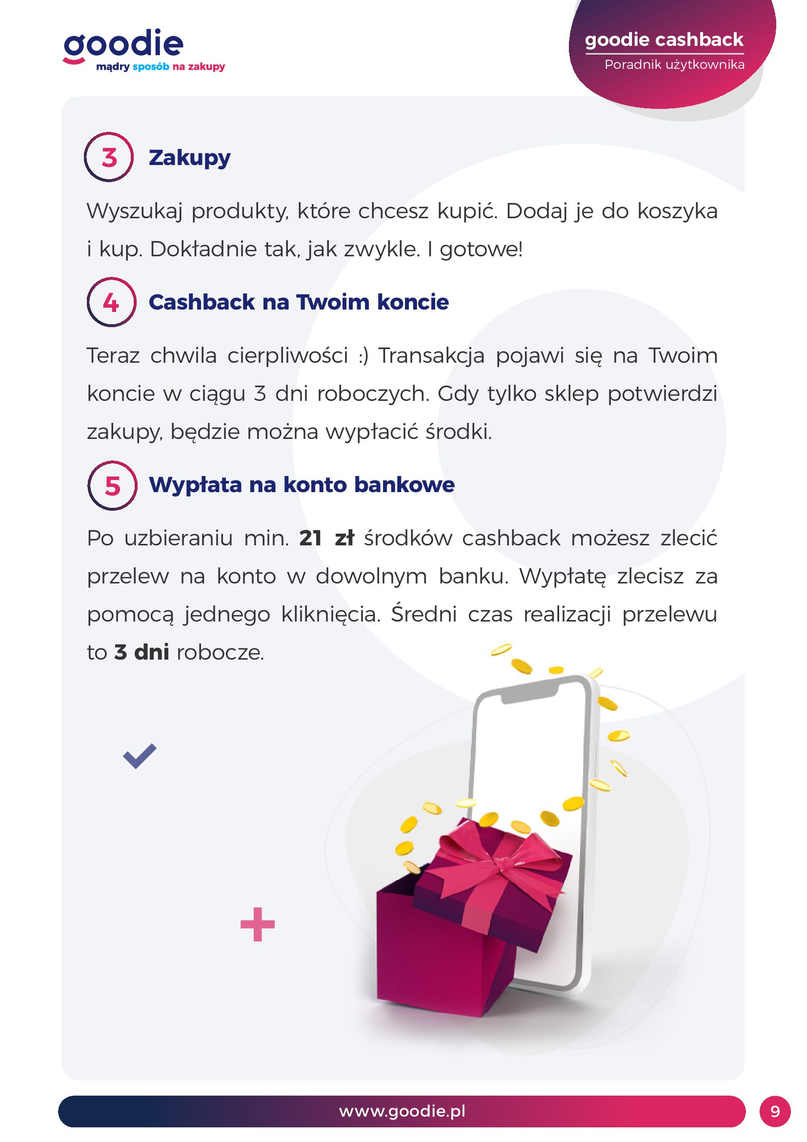 Gazetka Goodie: goodie cashback - poradnik użytkownika 2022-03-30 page-10