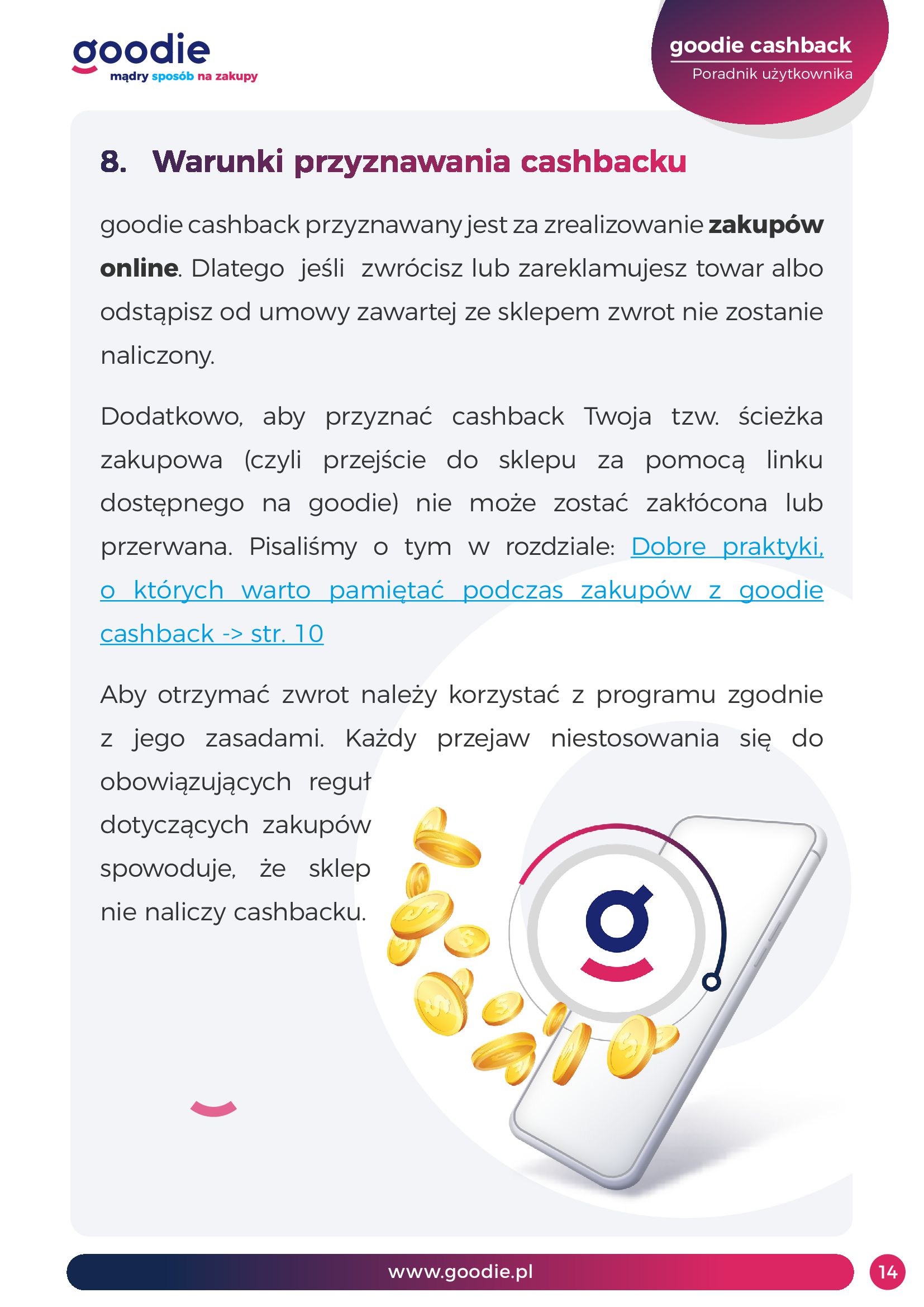 Gazetka Goodie: goodie cashback - poradnik użytkownika 2022-03-30 page-15