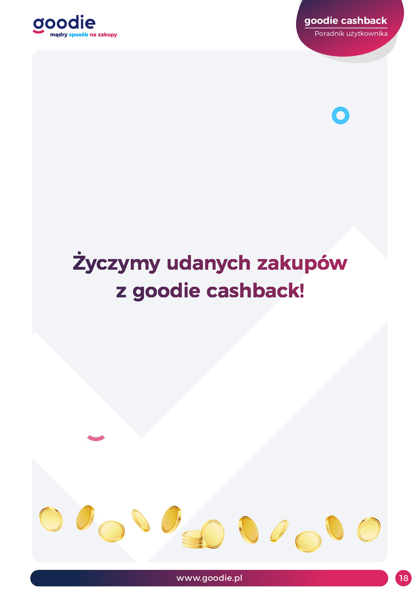 Gazetka Goodie: goodie cashback - poradnik użytkownika 2022-03-30 page-19
