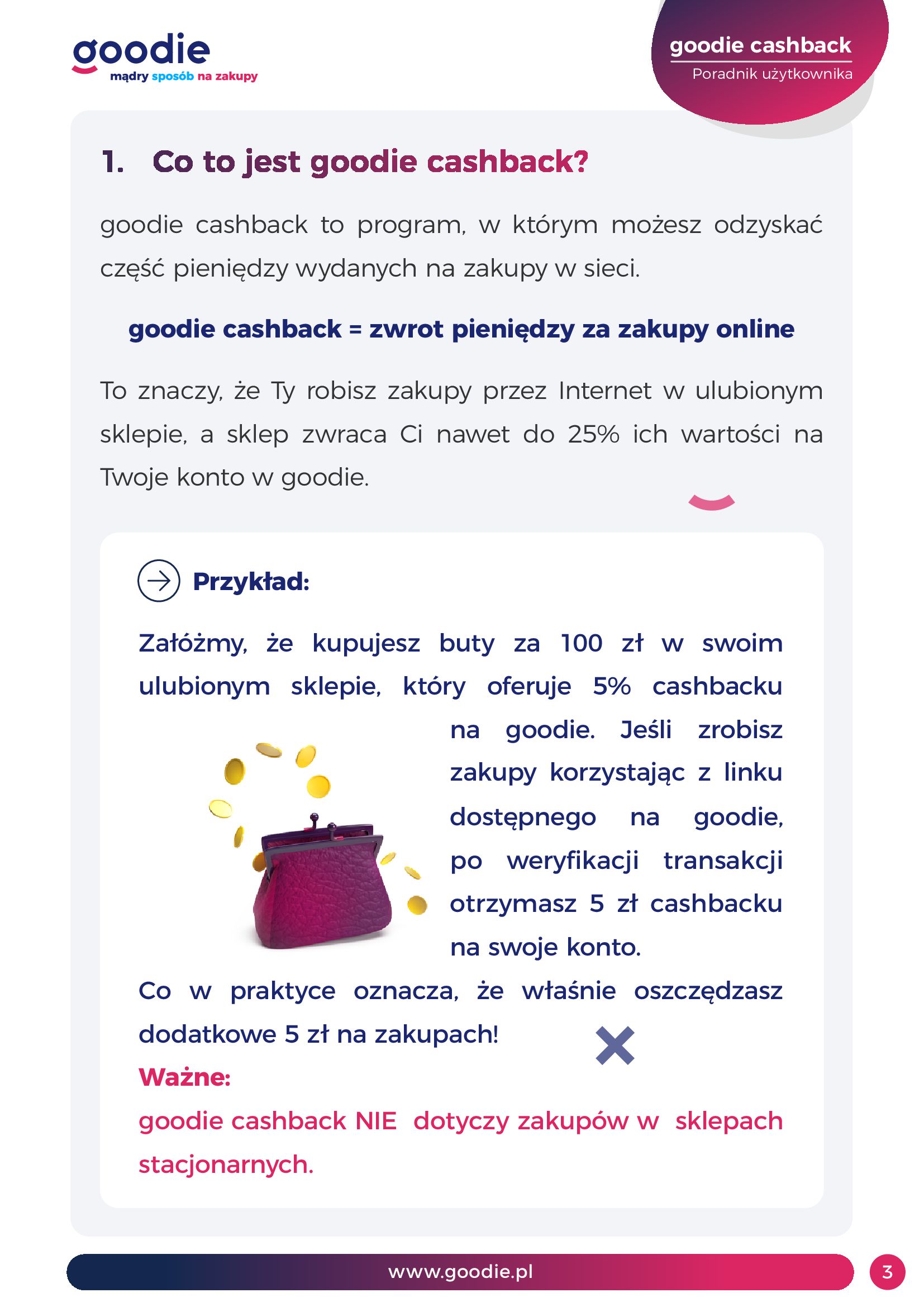 Gazetka Goodie: goodie cashback - poradnik użytkownika 2022-03-30 page-4