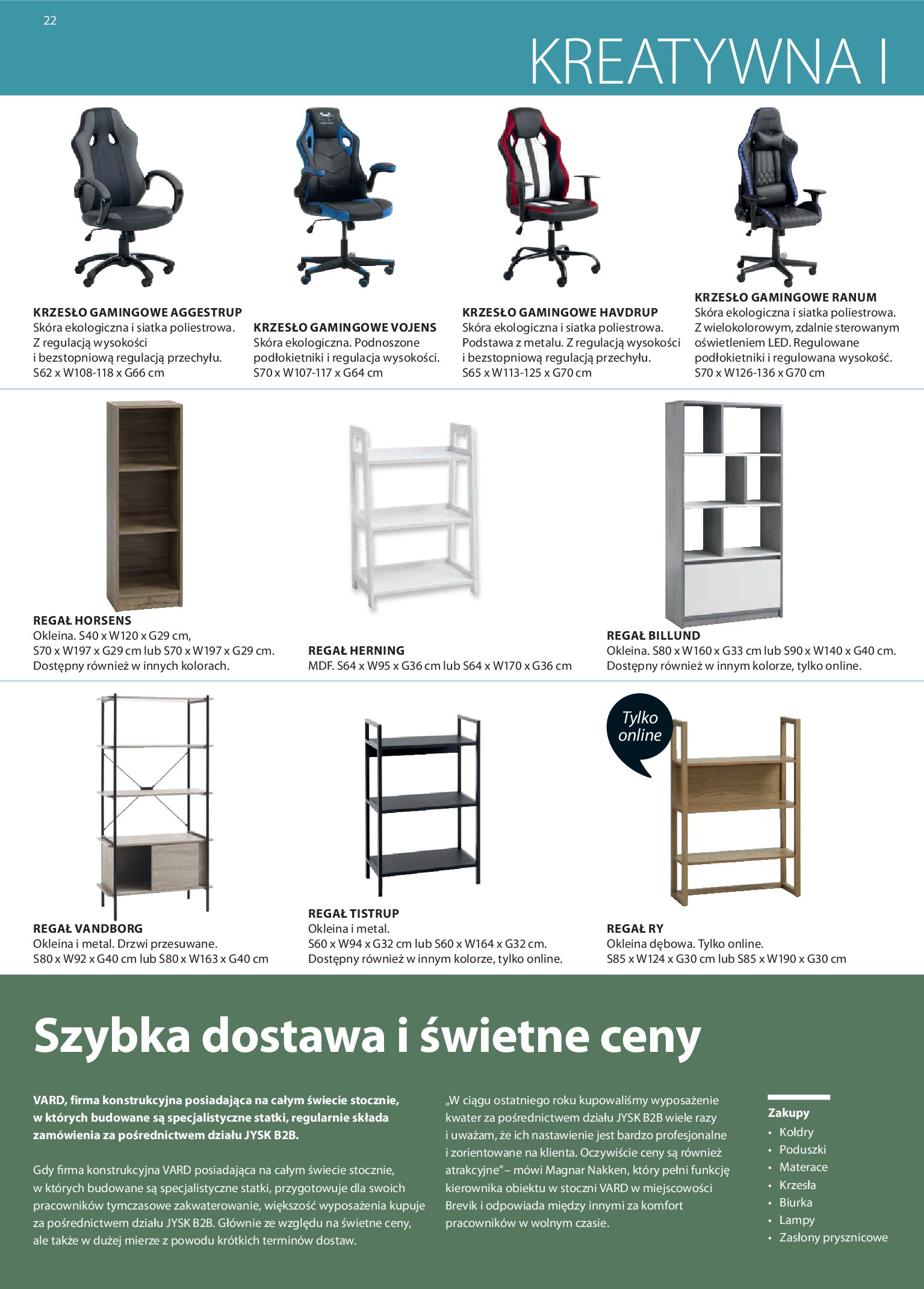 Gazetka Jysk: Gazetka Jysk - Business to business 2021-10-08 page-22