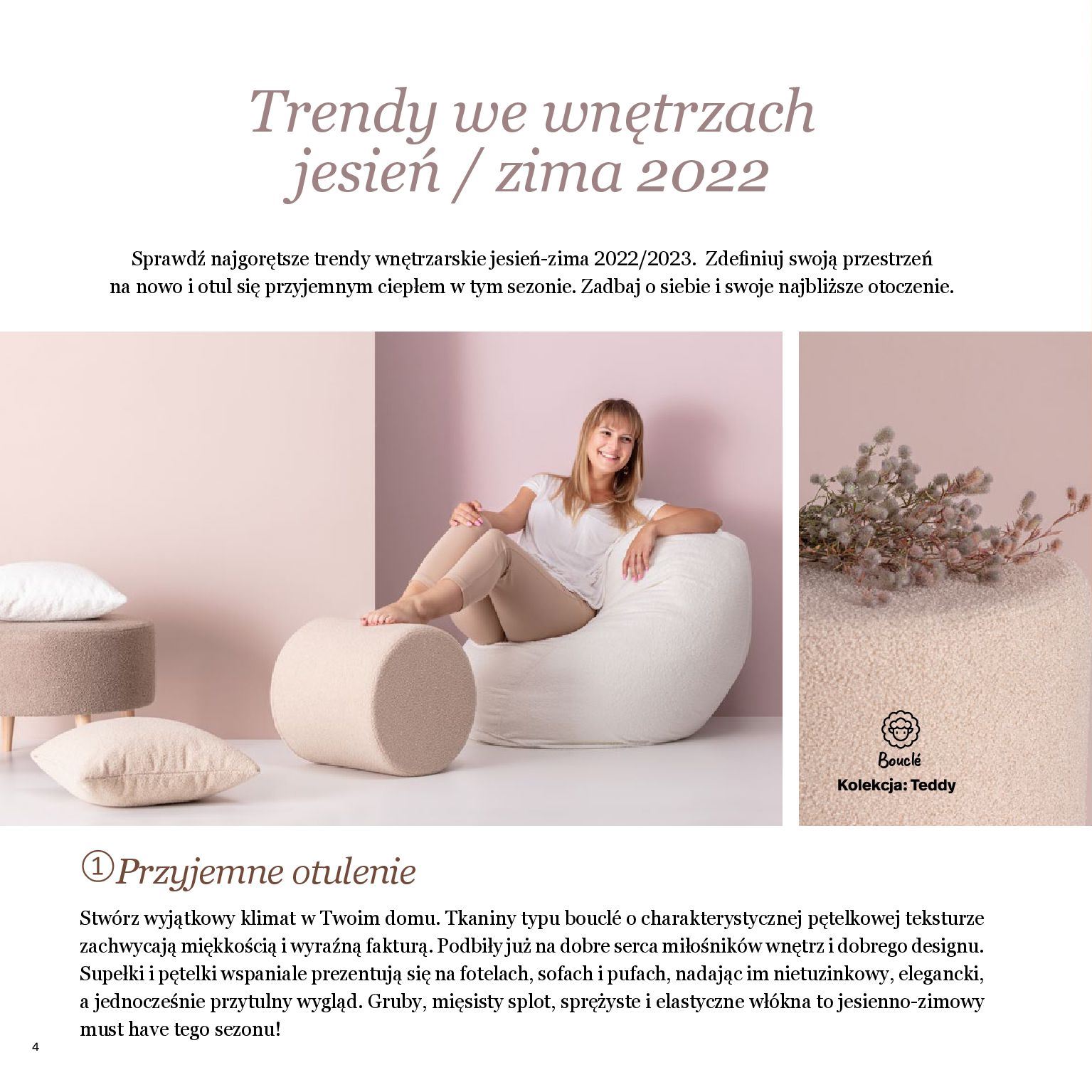 Gazetka Dekoria: Dekoria - TRENDBOOK 2022 2022-09-20 page-4